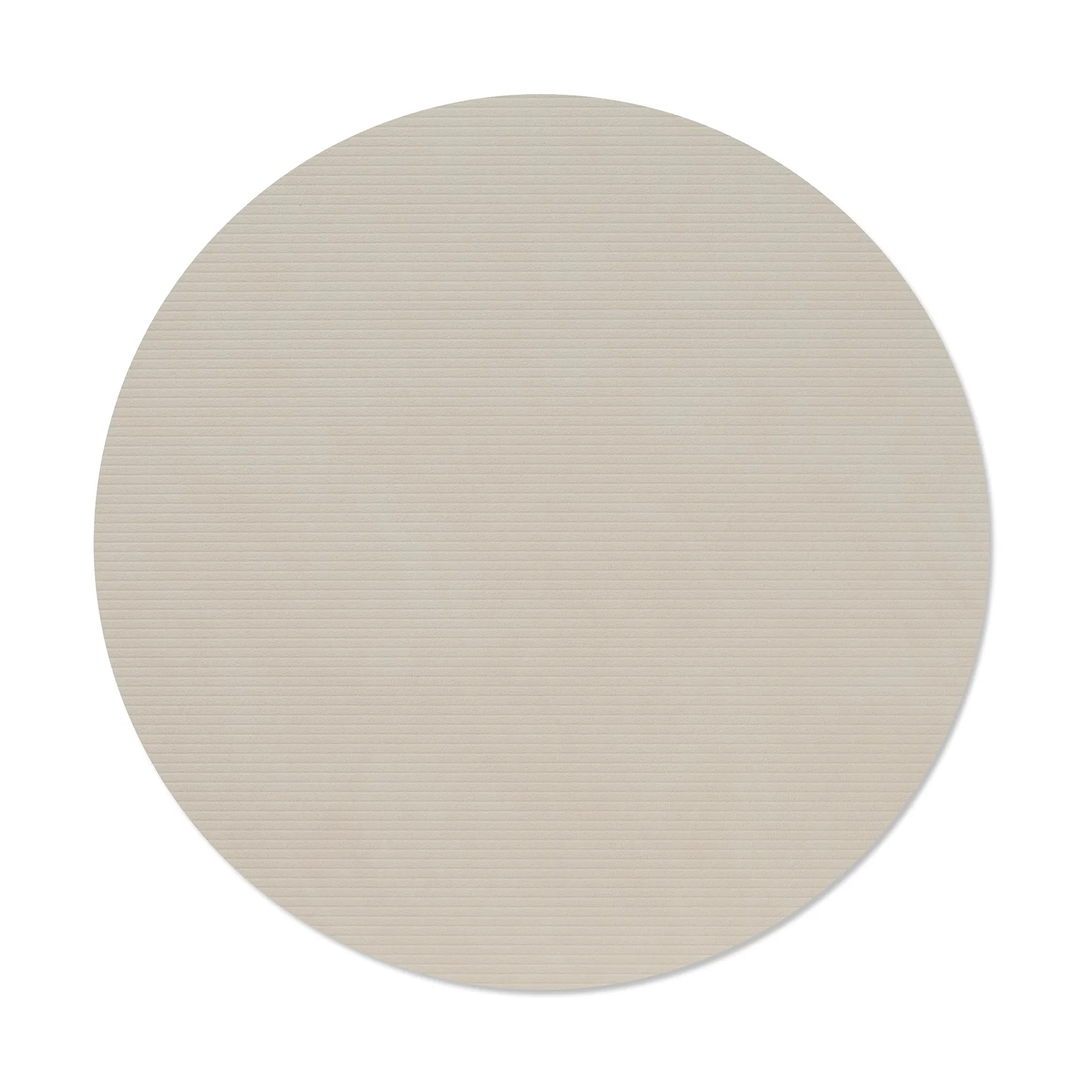 LIND DNA Corduroy pöytätabletti Oyster white, ympyrä, L
