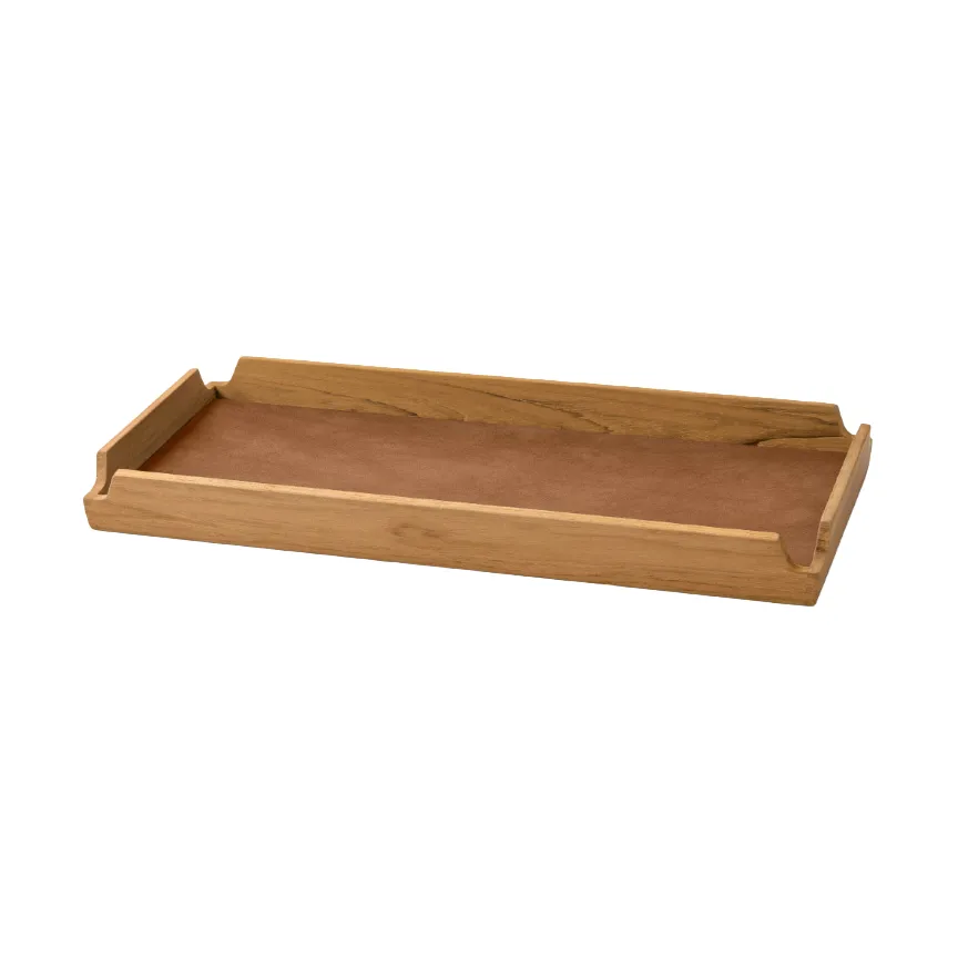 LIND DNA Airy Nupo tarjotin Nature-tiikki, kapea