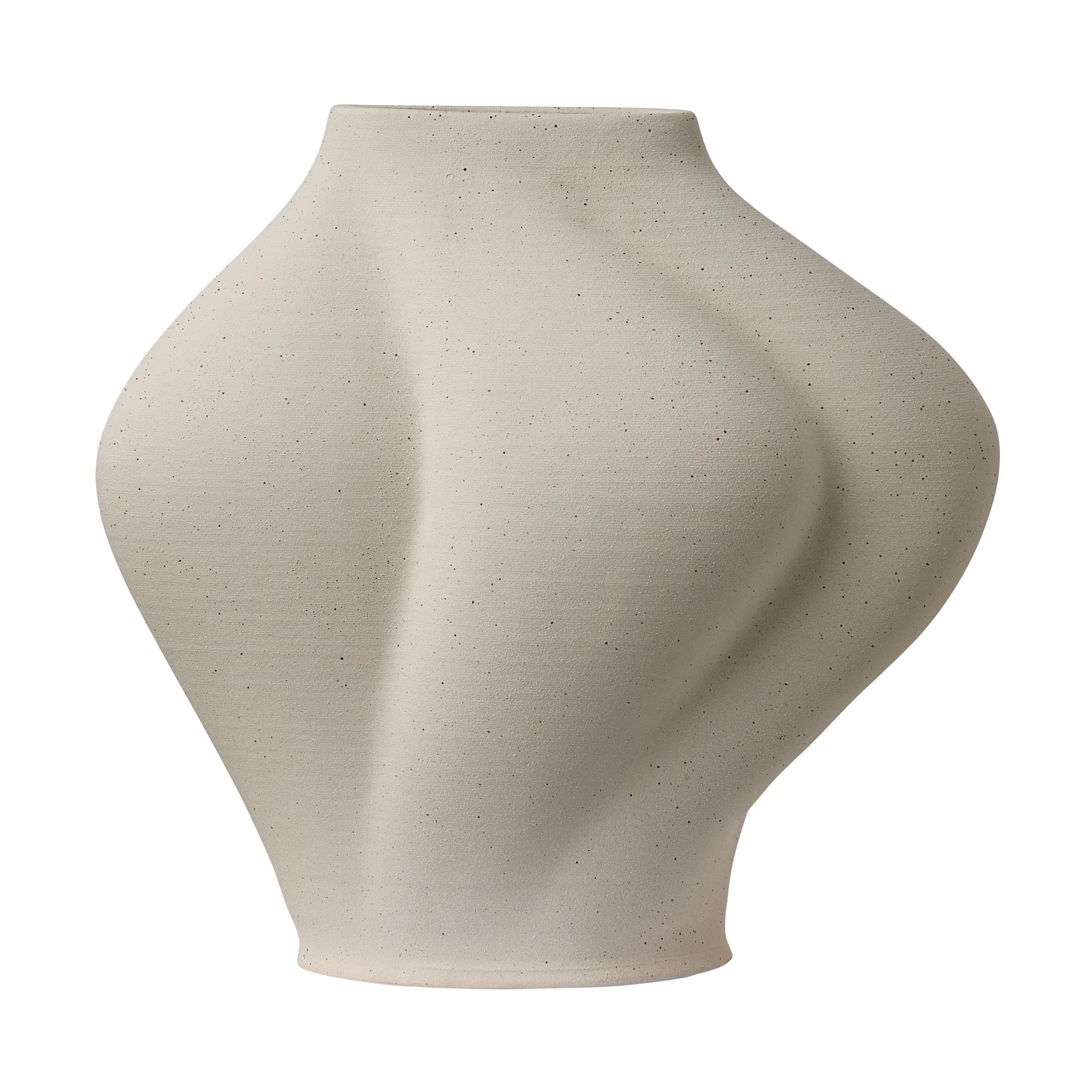 AYTM Saltare maljakko Cream, Ø13,8×30 cm