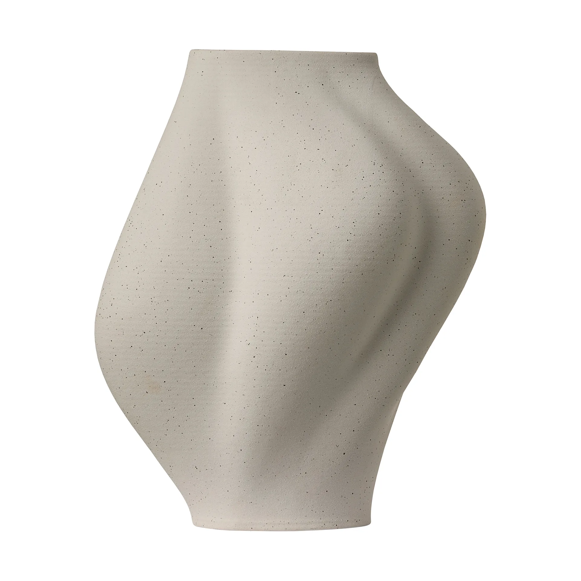 AYTM Saltare maljakko Cream, Ø17×35 cm