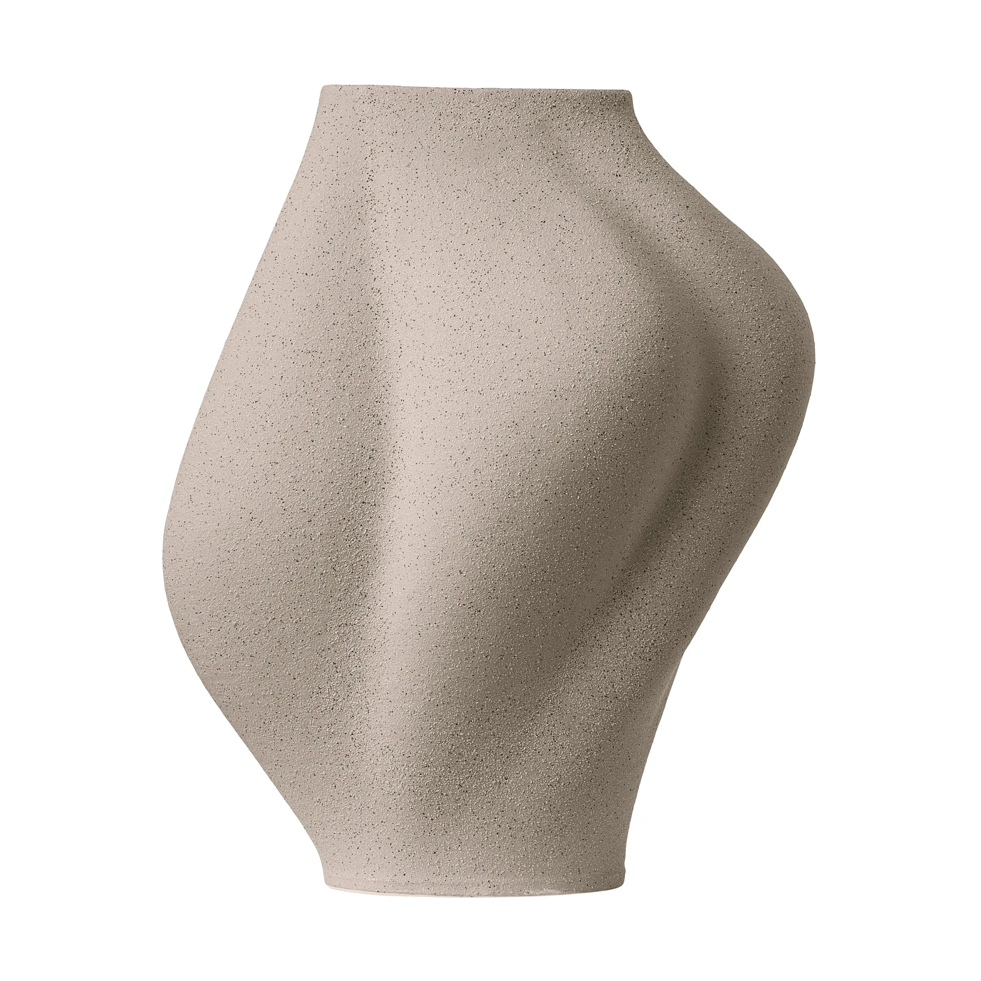 AYTM Saltare maljakko Taupe, Ø17×35 cm