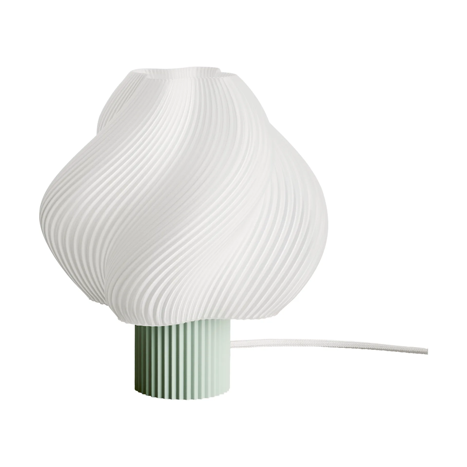 Crème Atelier Soft Serve pöytälamppu Matcha, Regular, 26 cm