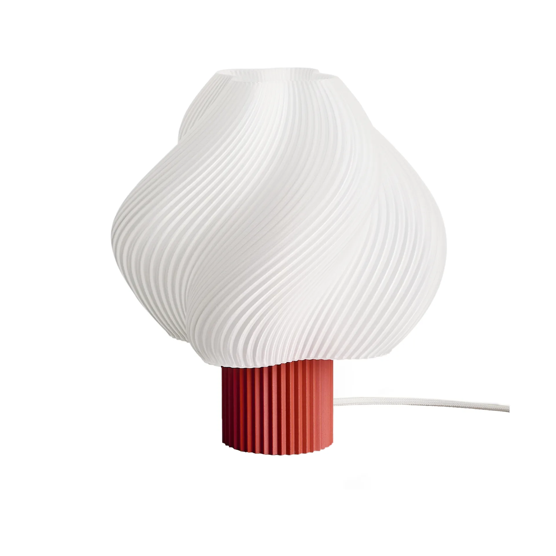 Crème Atelier Soft Serve pöytälamppu Rhubarb, Grande, 34 cm