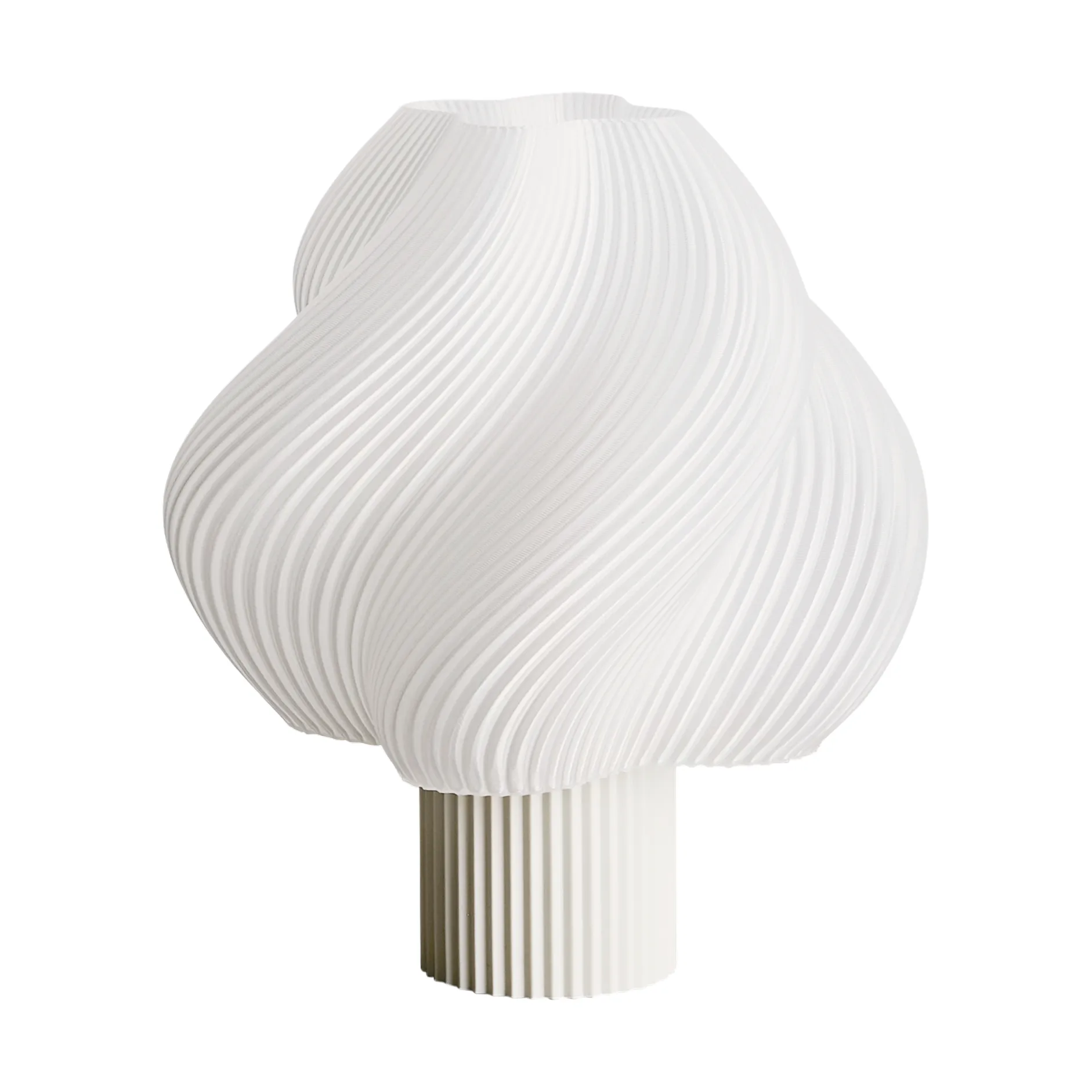 Crème Atelier Soft Serve kannettava pöytälamppu Vanilja papu, 23 cm