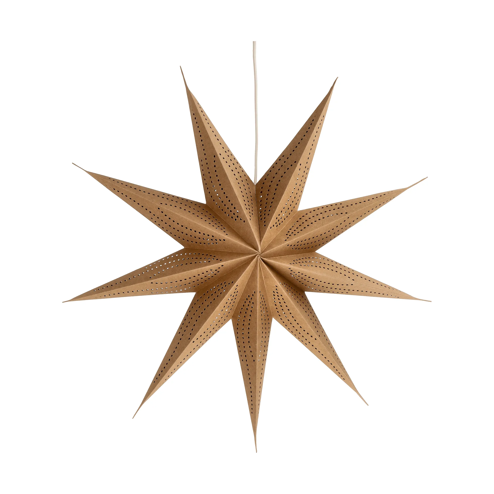 Scandi Living Veil adventtitähti Luonnonvärinen, Ø60 cm