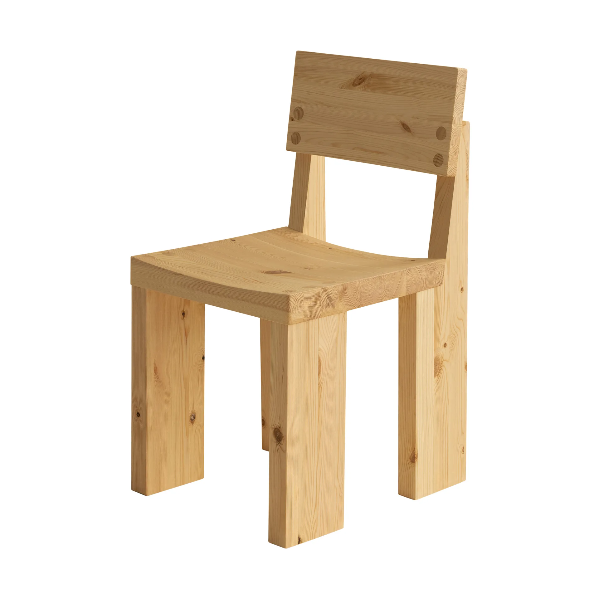 Vaarnii 001 Dining Chair tuoli Matta öljyvahattu mänty,