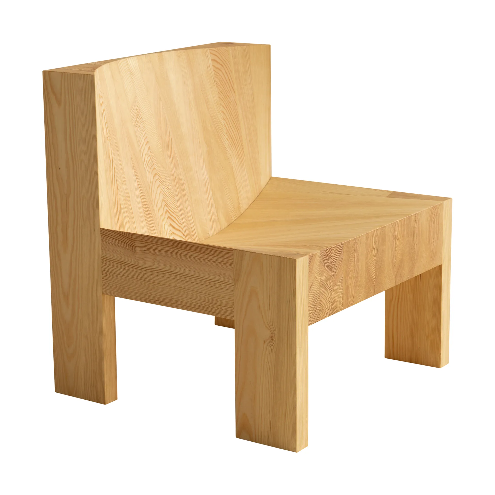 Vaarnii 005 Lounge Chair lepotuoli Matta öljyvahattu mänty,