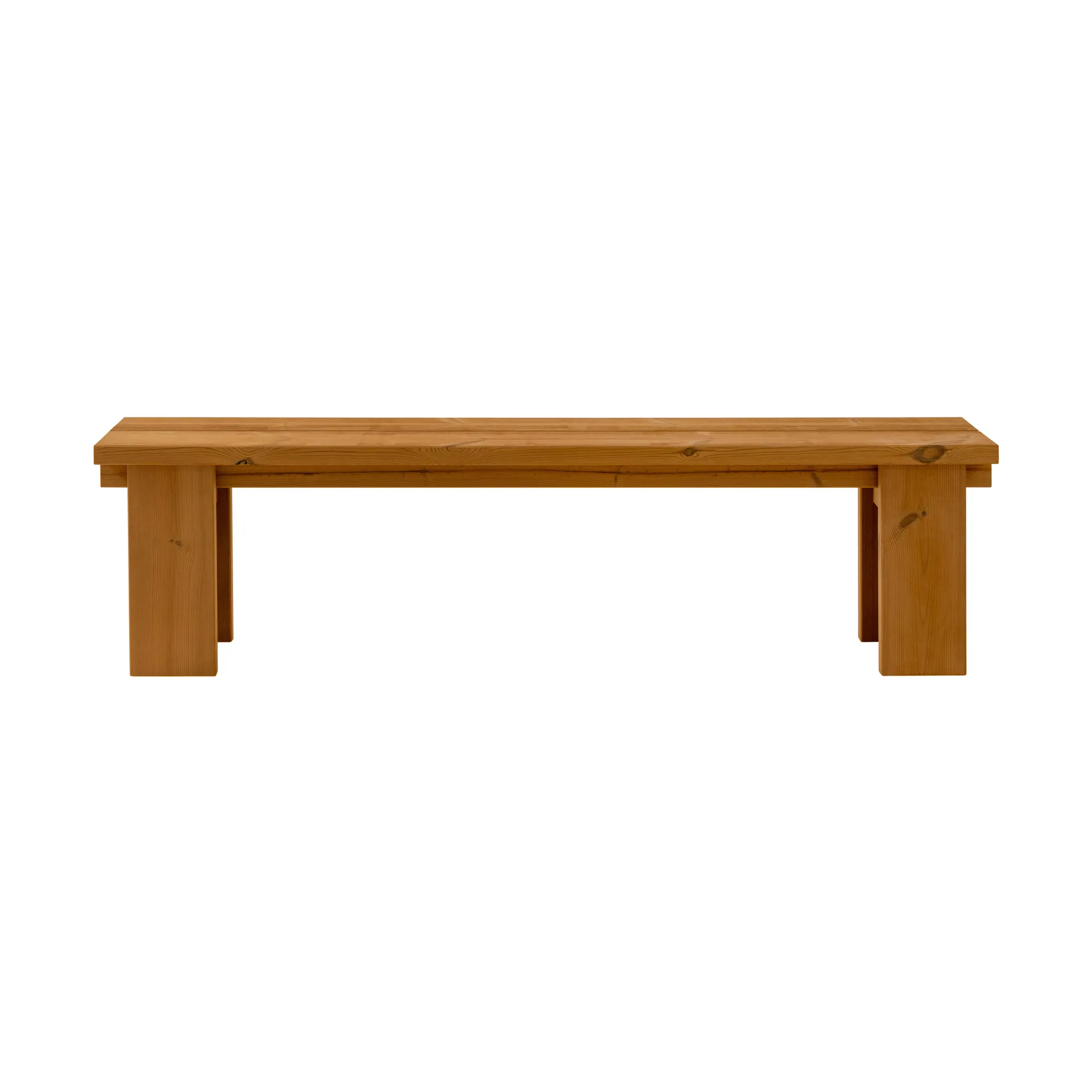Vaarnii 013 Osa Outdoor Bench penkki Lämpökäsitelty mänty, 182×37×49 cm