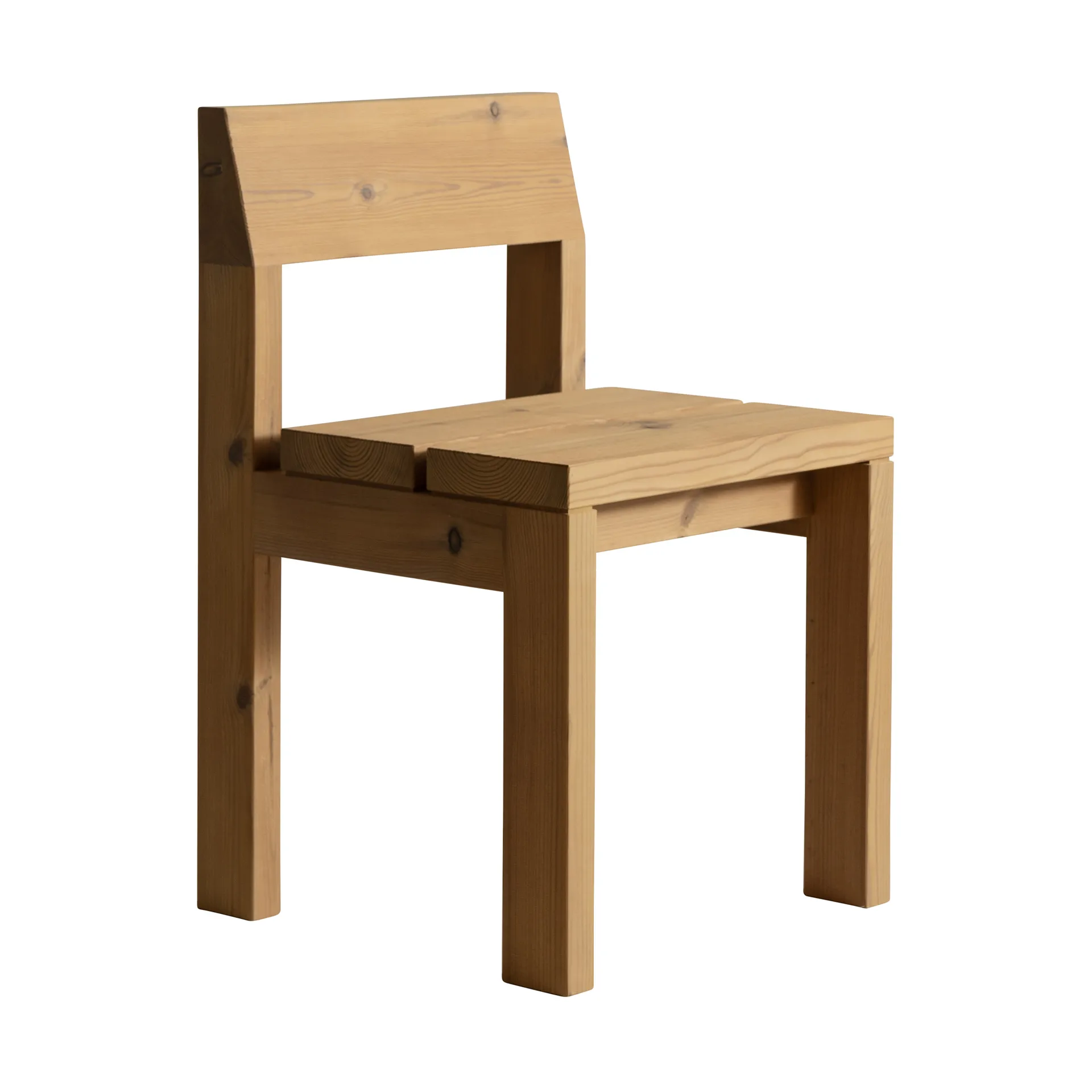 Vaarnii 013 Osa Outdoor Dining Chair tuoli Matta öljyvahattu mänty,
