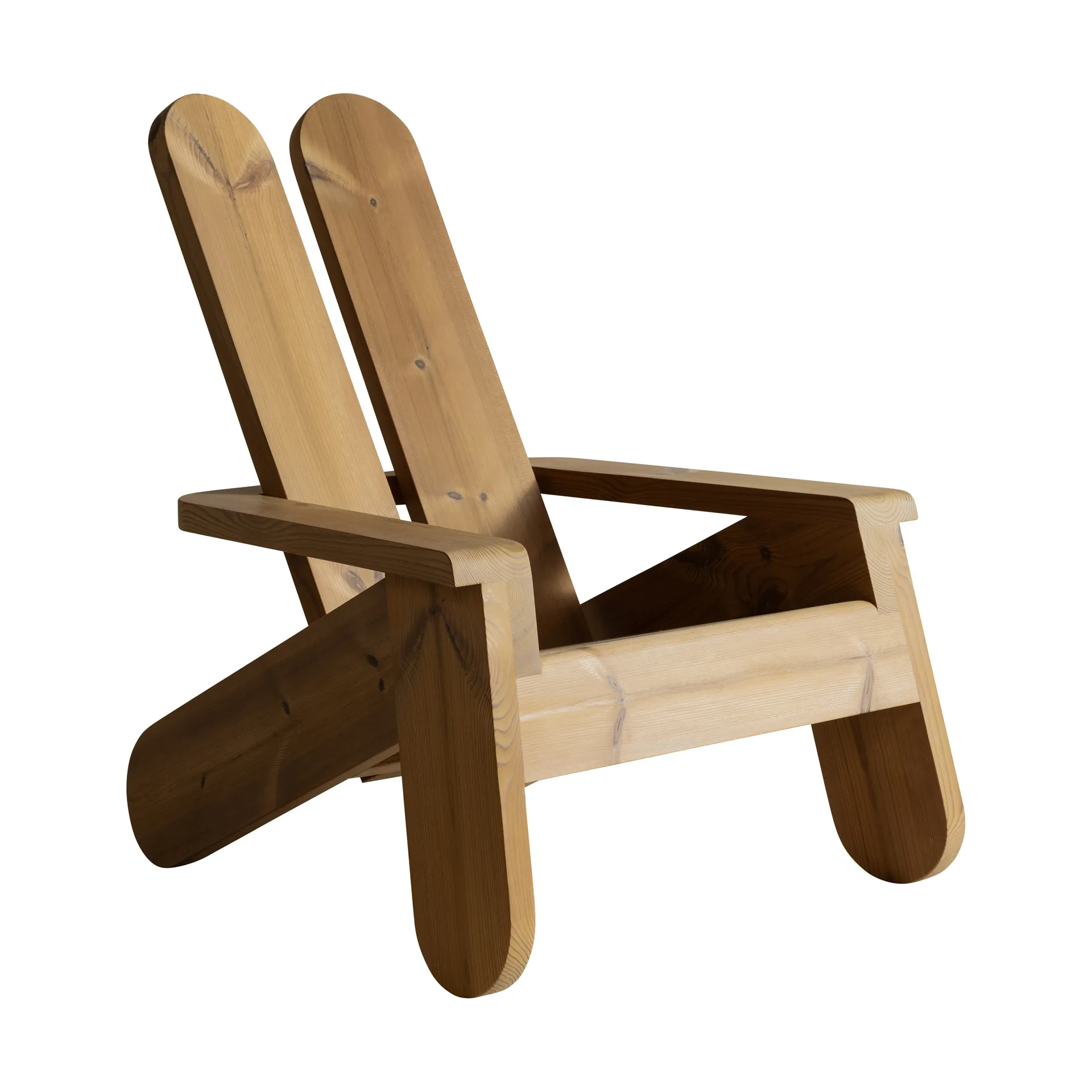 Vaarnii 015 Peace Outdoor Lounge Chair lepotuoli Lämpökäsitelty mänty