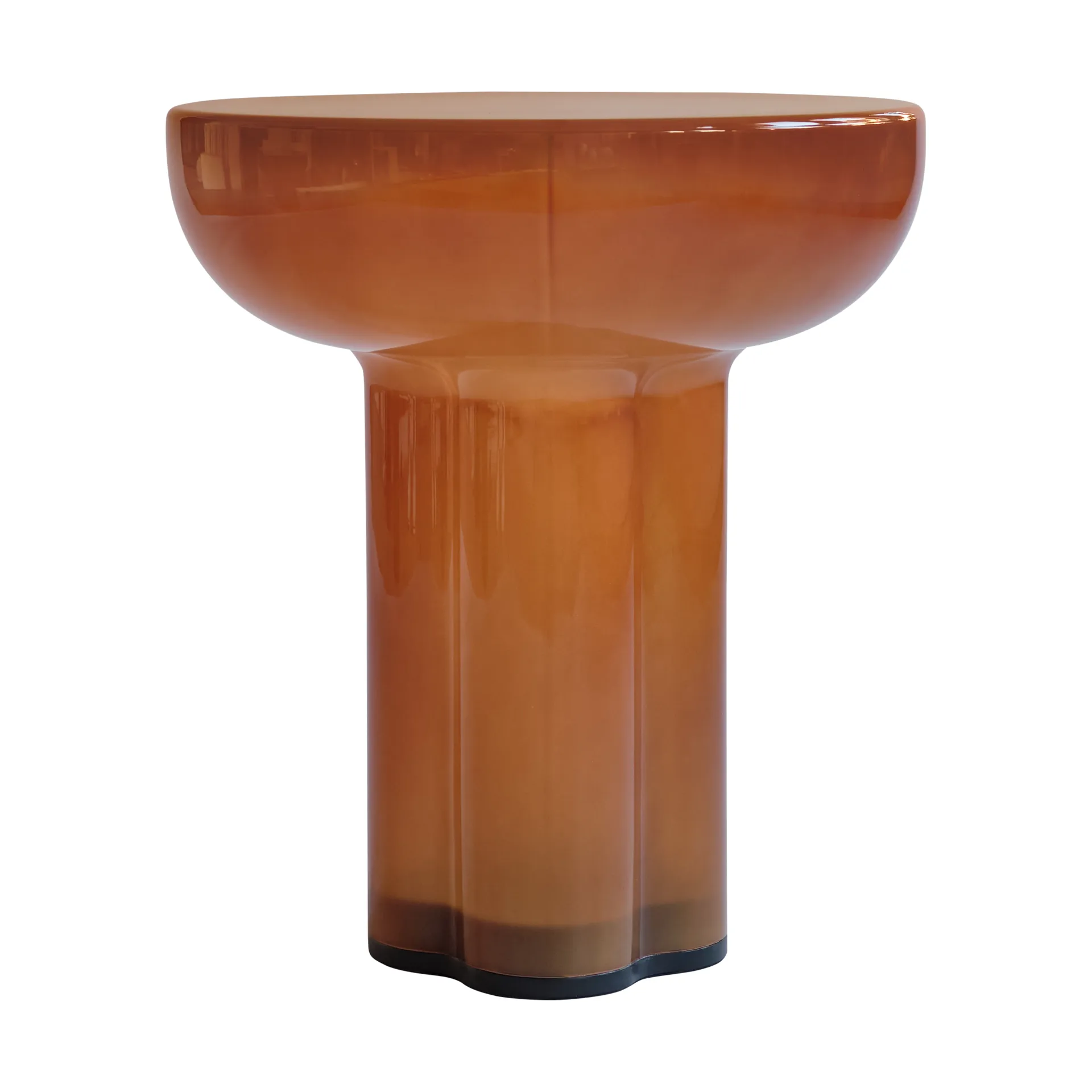 101 Copenhagen Crown sivupöytä tall Ø 45 cm Karamelli