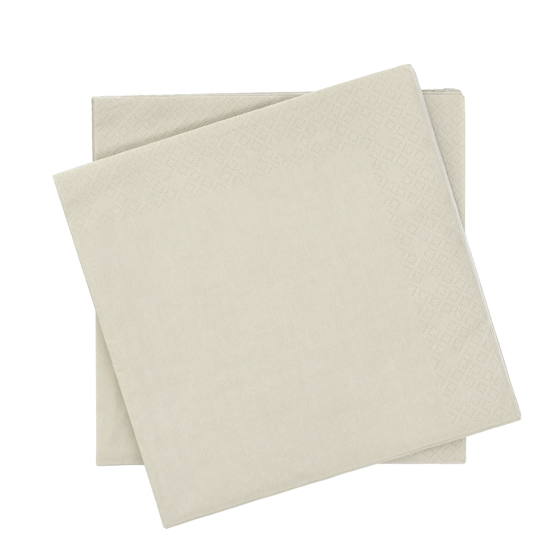 Scandi Essentials Plain paperiservetti Beige, 20 kappaletta, 40x40 cm