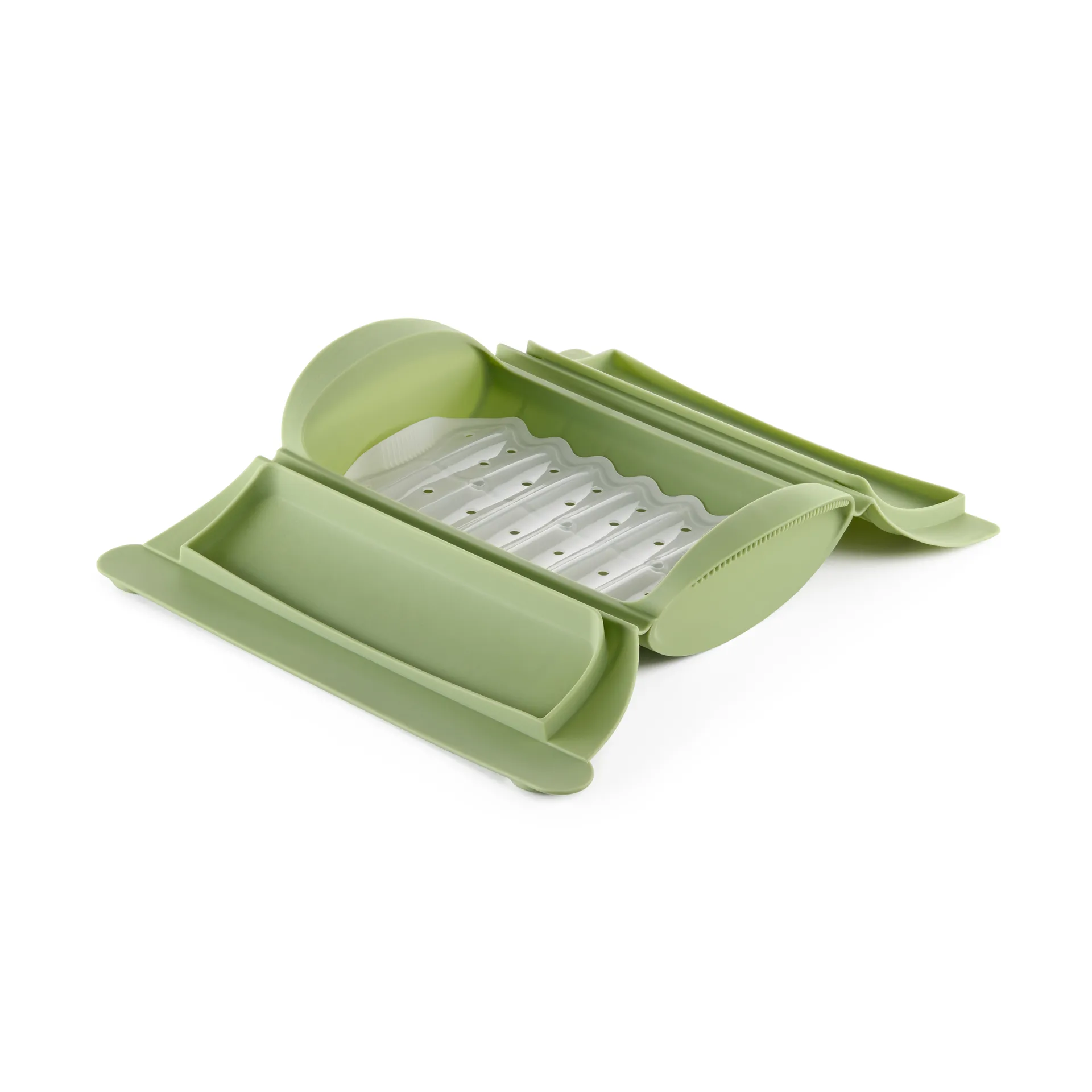 Lékué Lékué höyrykeitin Vihreä, tarjottimella, 2-pack
