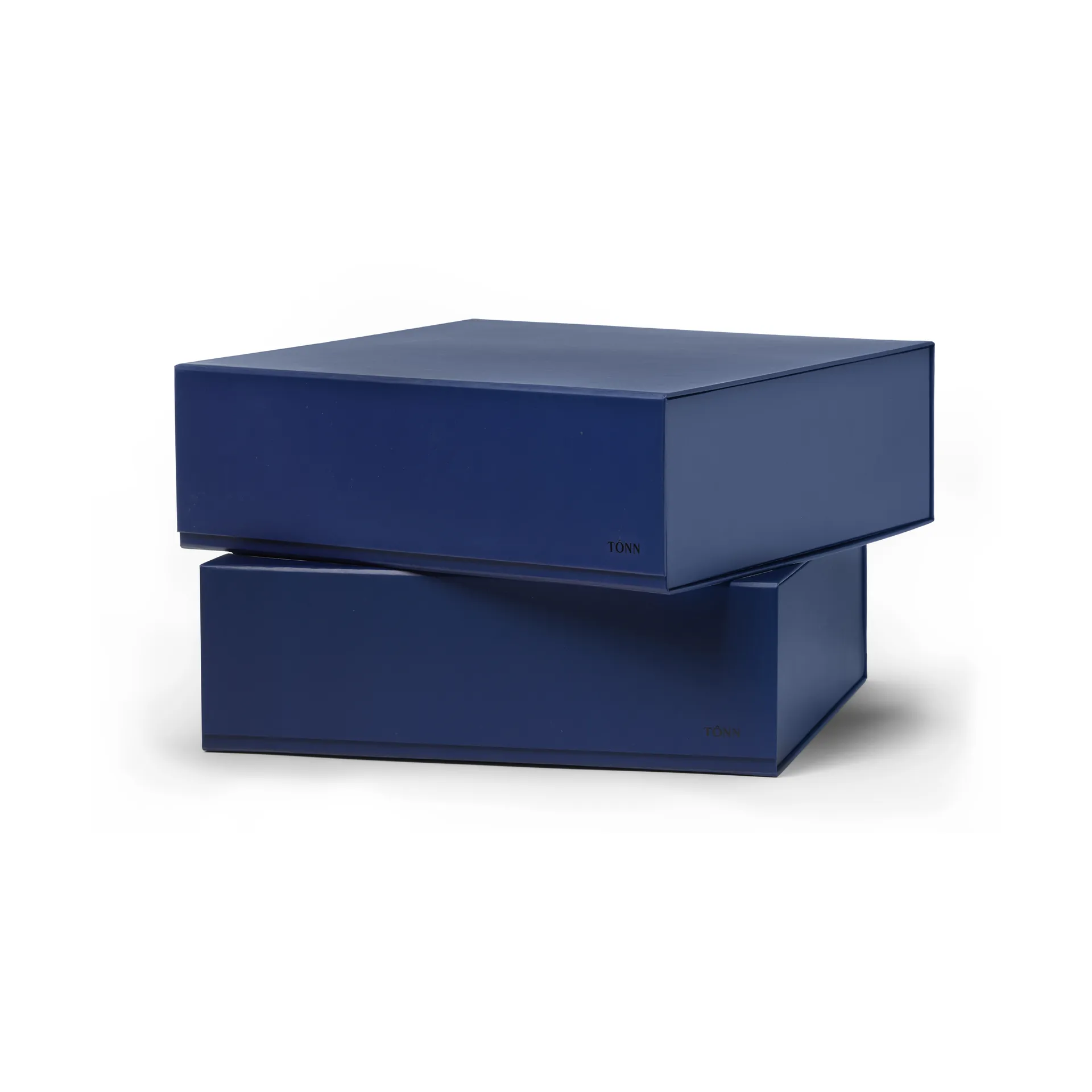 TÔNN furniture Pac box säilytyslaatikko Keskiyönsininen, suuri 32,5×10,5×30 cm, 2‑pakkaus