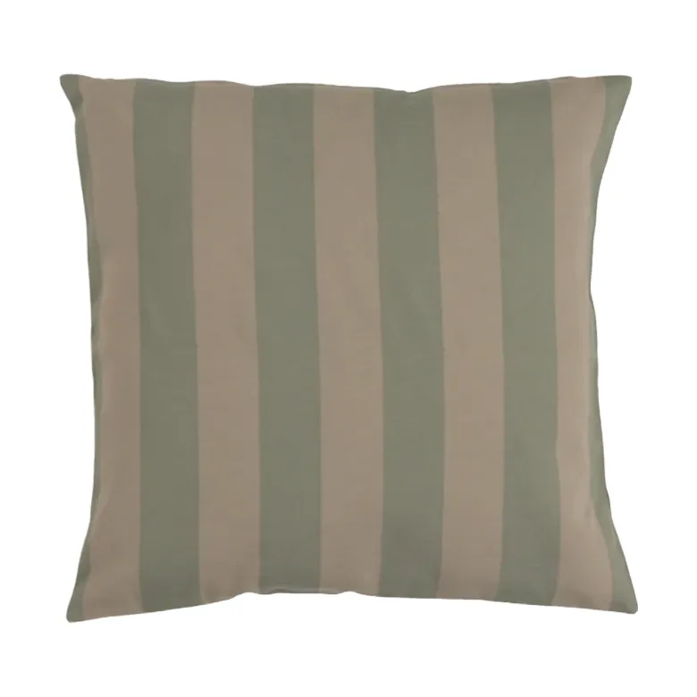 Garden Glory Garden Glory raidallinen tyyny Eukalyptuksenvihreä–beige, 50x50 cm