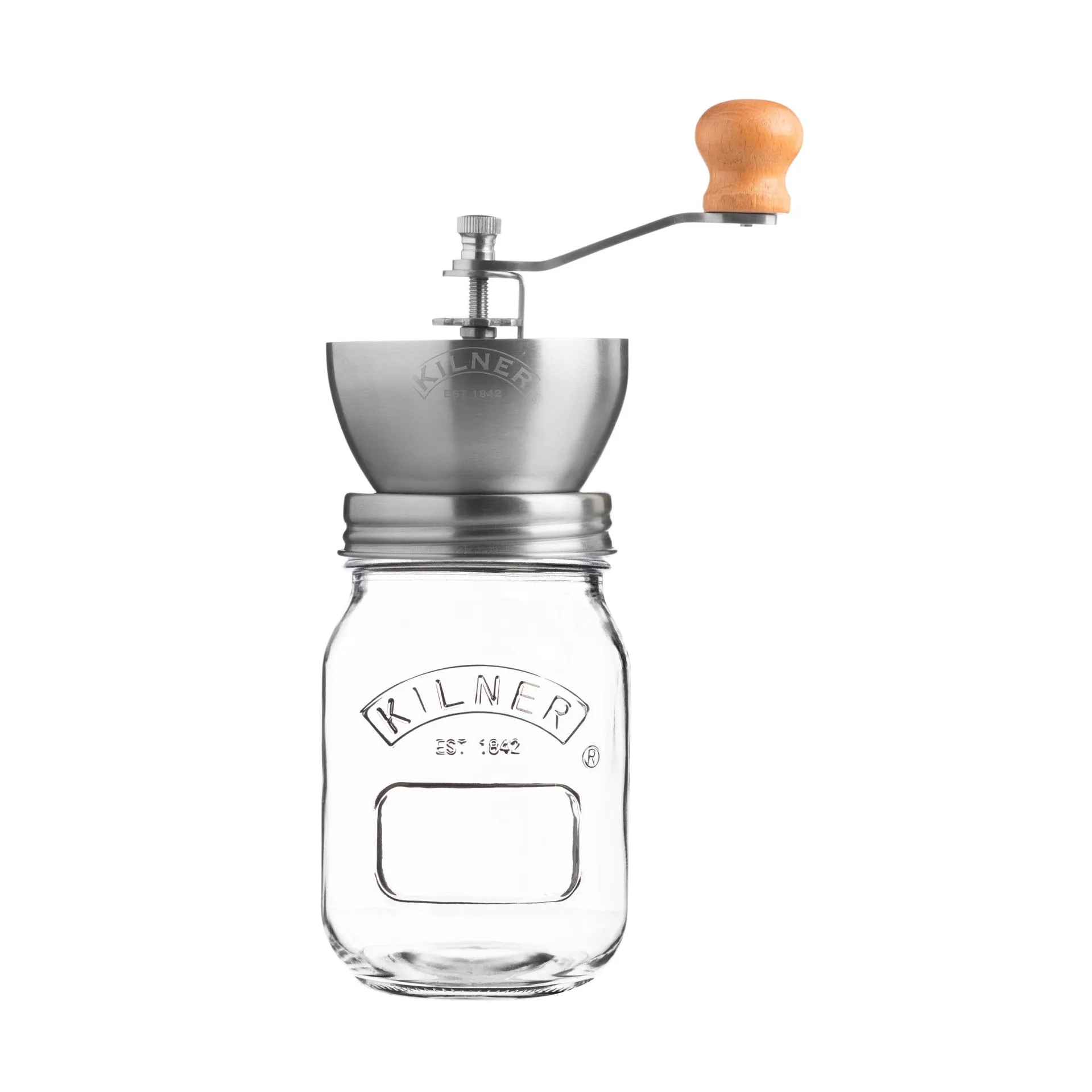 Kilner Kilner kahvimylly Kirkas ruostumaton teräs, 0,5 l