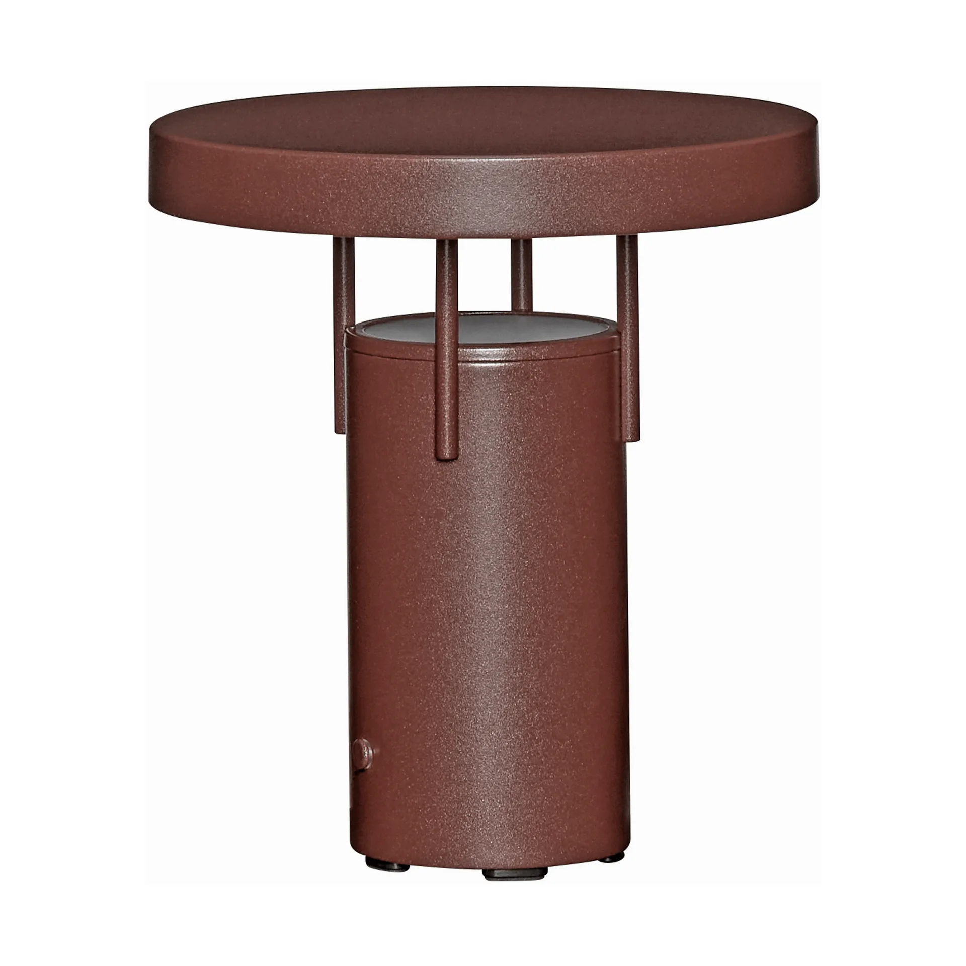 Hübsch BringMe kannettava pöytälamppu Metallinen burgundy, mini 20 cm
