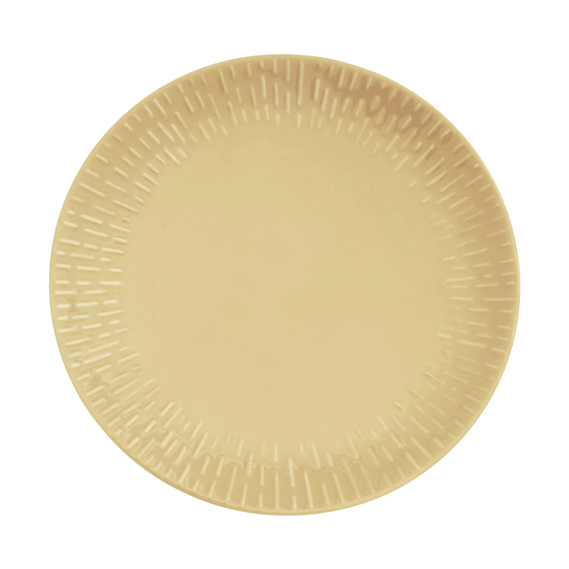 Aida Confetti lautanen Mustard, Ø27,5 cm