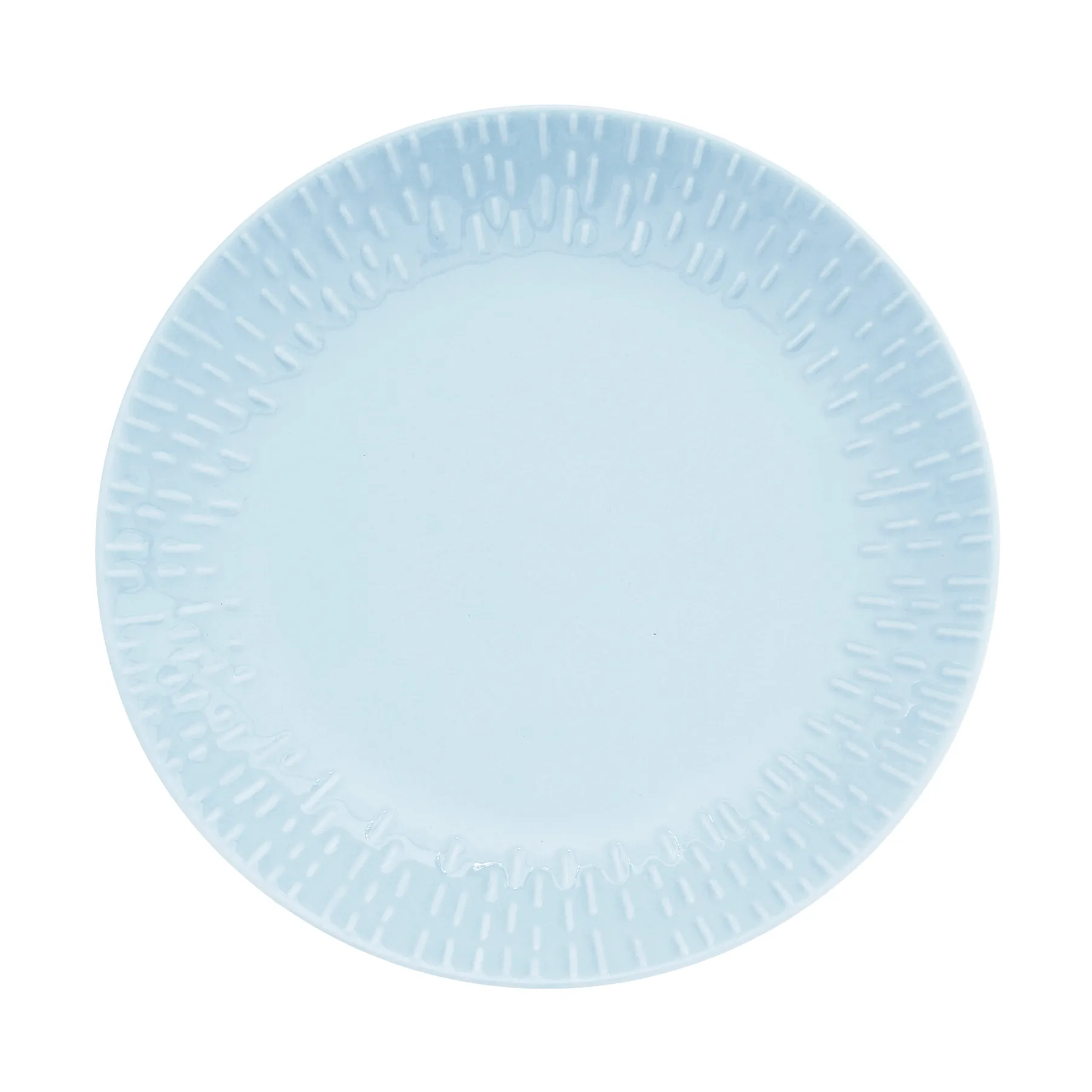 Aida Confetti lautanen Aqua, Ø21 cm