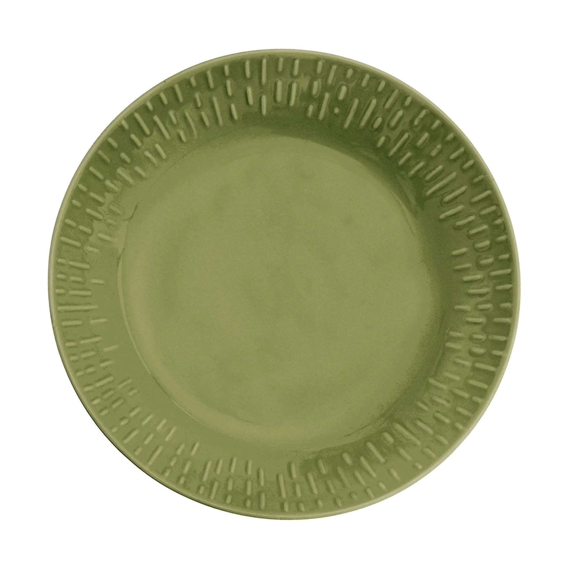Aida Confetti pastalautanen Olive, Ø23 cm