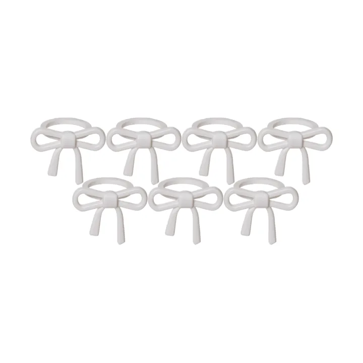Star Trading Rusetti kynttilämansetti Valkoinen, 7-pack