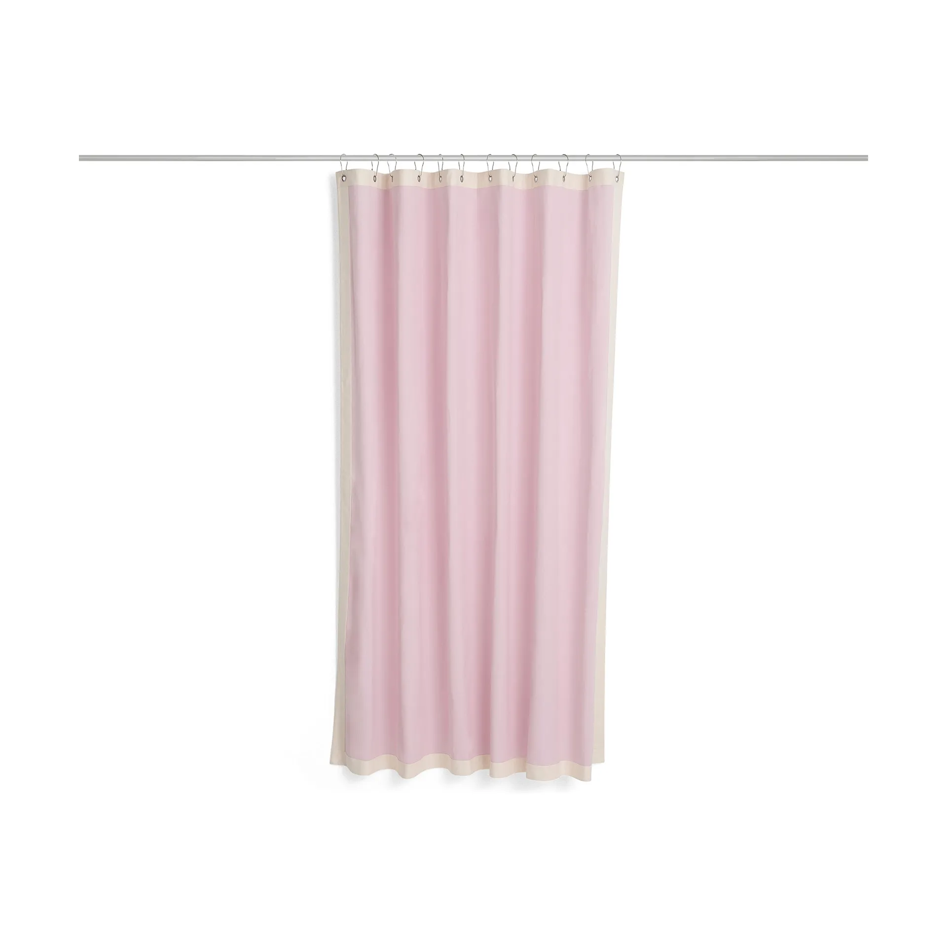 HAY Outline suihkuverho Pink ja kerma