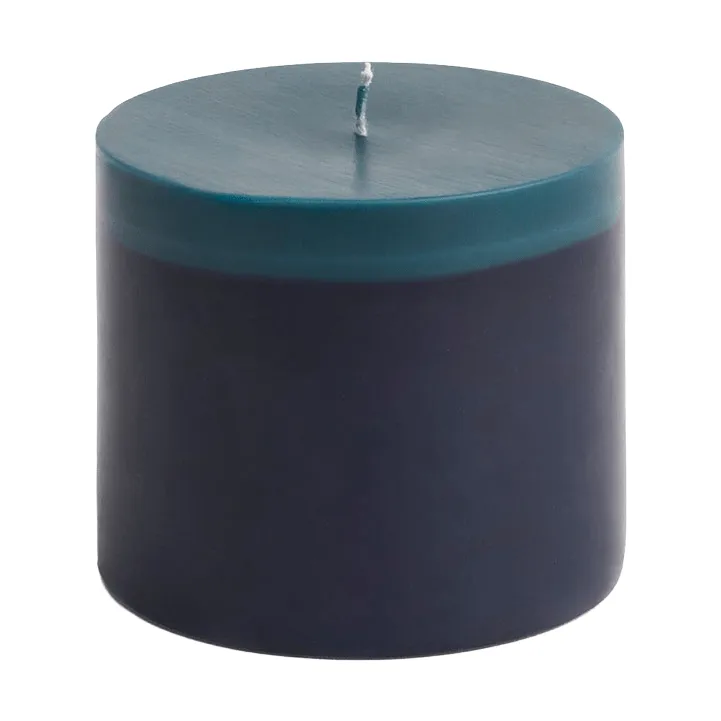 HAY Silo Candle pöytäkynttilä Midnight blue-dark teal, Ø9,5×8 cm