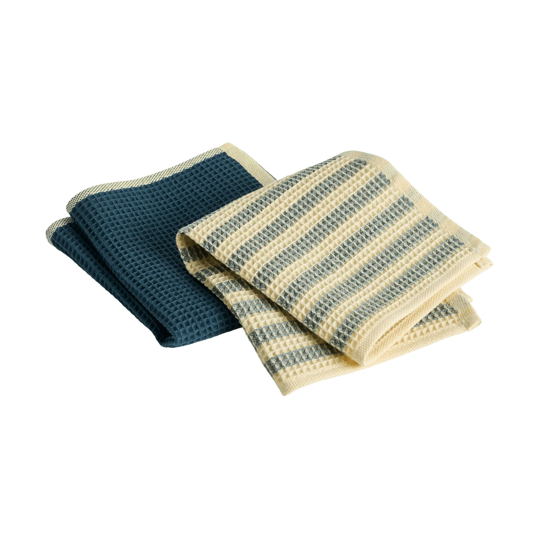 HAY Canteen tiskirätti 31x31 cm 2-pack Kelta-vihreä sekoitus
