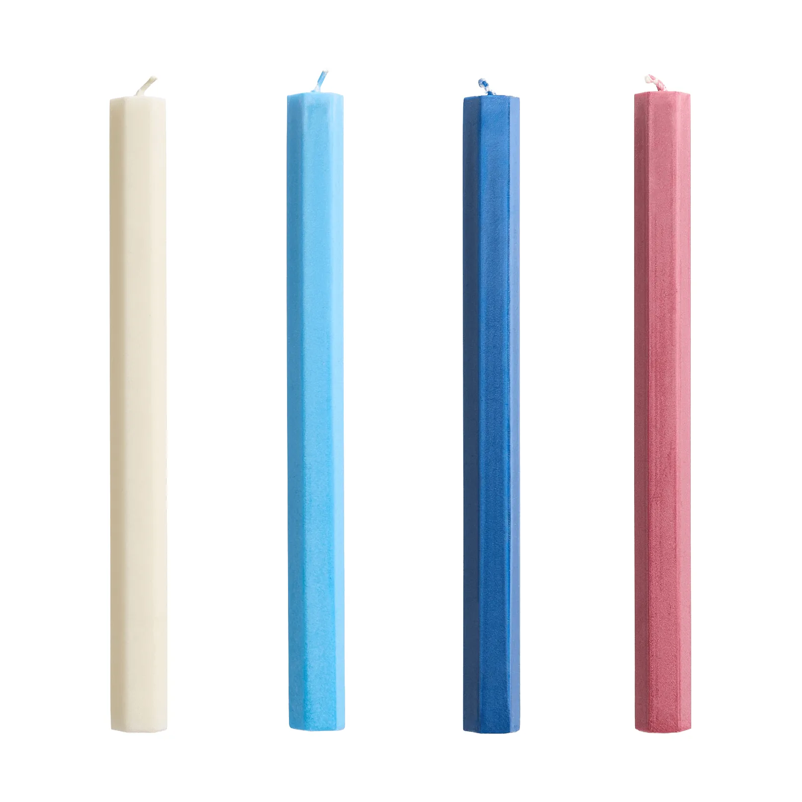 HAY Hexagon Candle kynttiläsekoitus 4-pack Merellinen