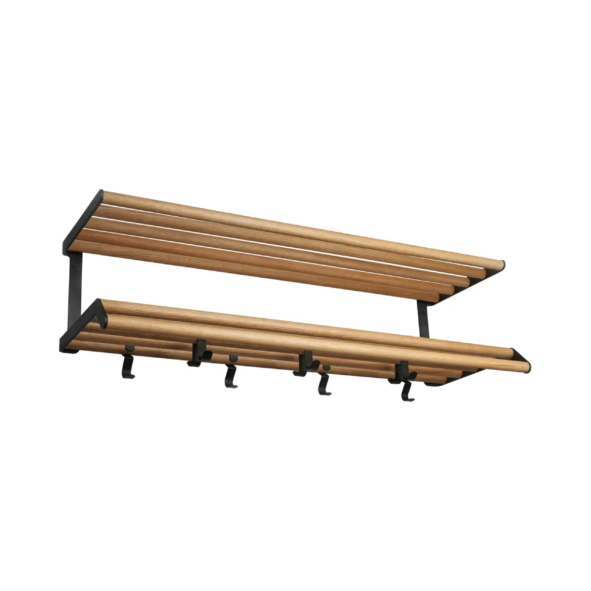 Essem Design, Tamburin Hattuhylly 100 cm Tammi Musta