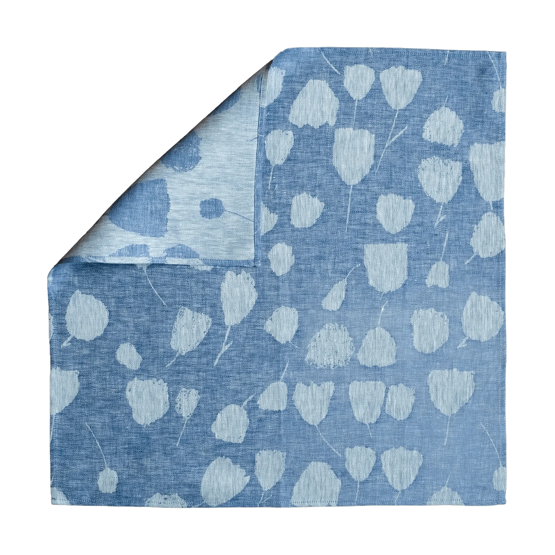 Fine Little Day Bouquet keittiöpyyhe 58x58 cm Sininen–offwhite