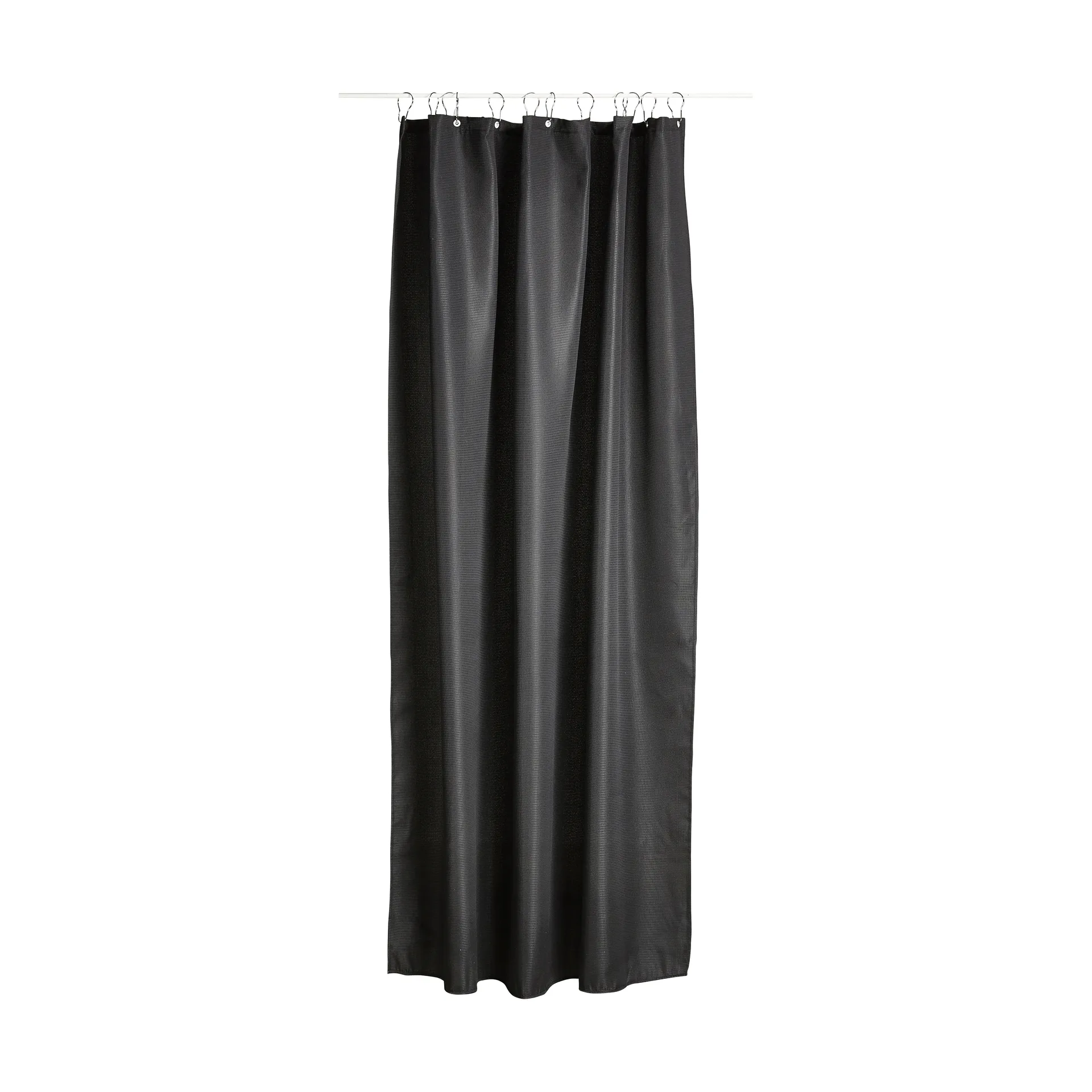 Zone Denmark Lux suihkuverho Black, 200x220 cm