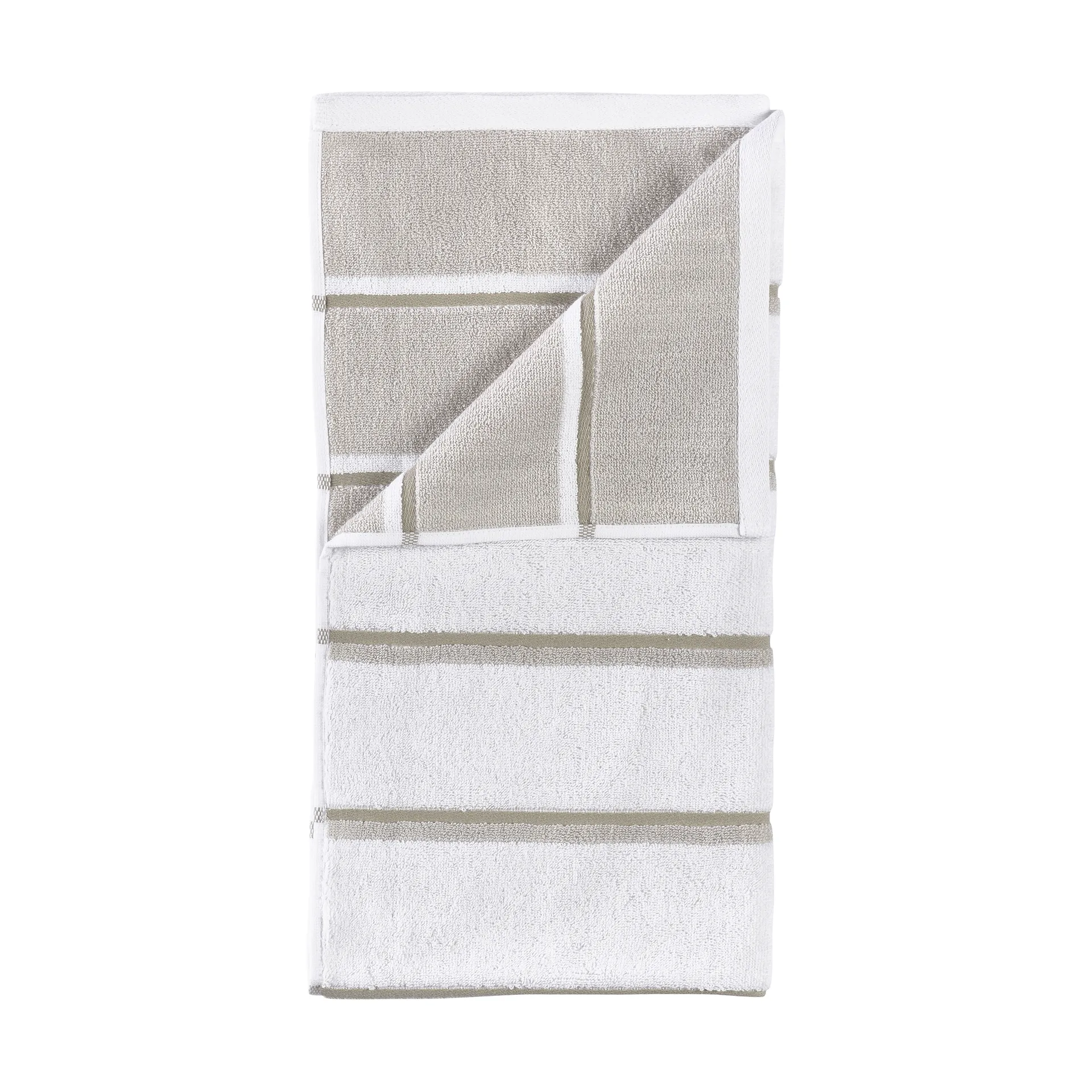 Zone Denmark saunapyyhe White-soft grey-eucalyptus, 50x100 cm