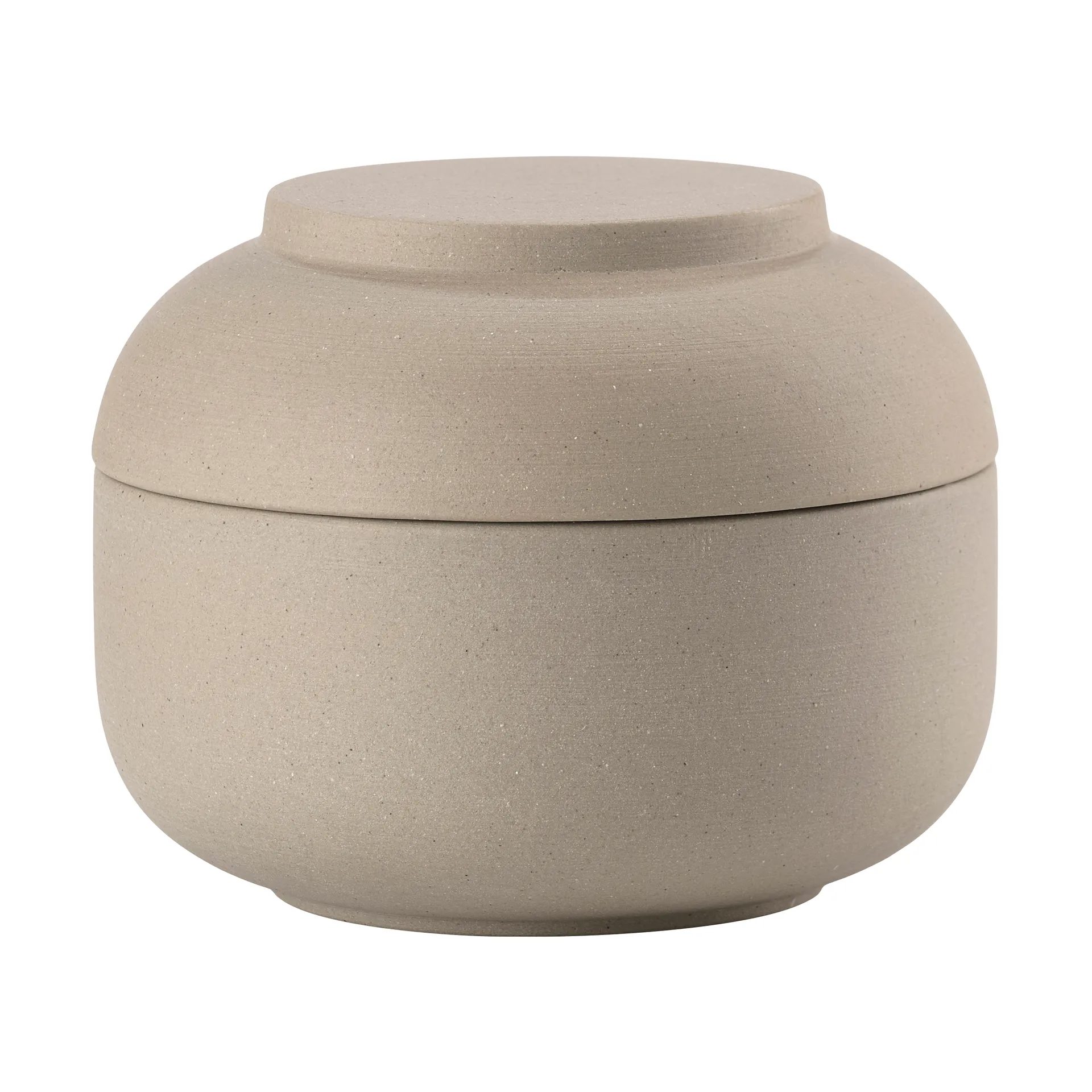 Zone Denmark Sensu purkki kannella Ø10,5x7,5 cm taupe