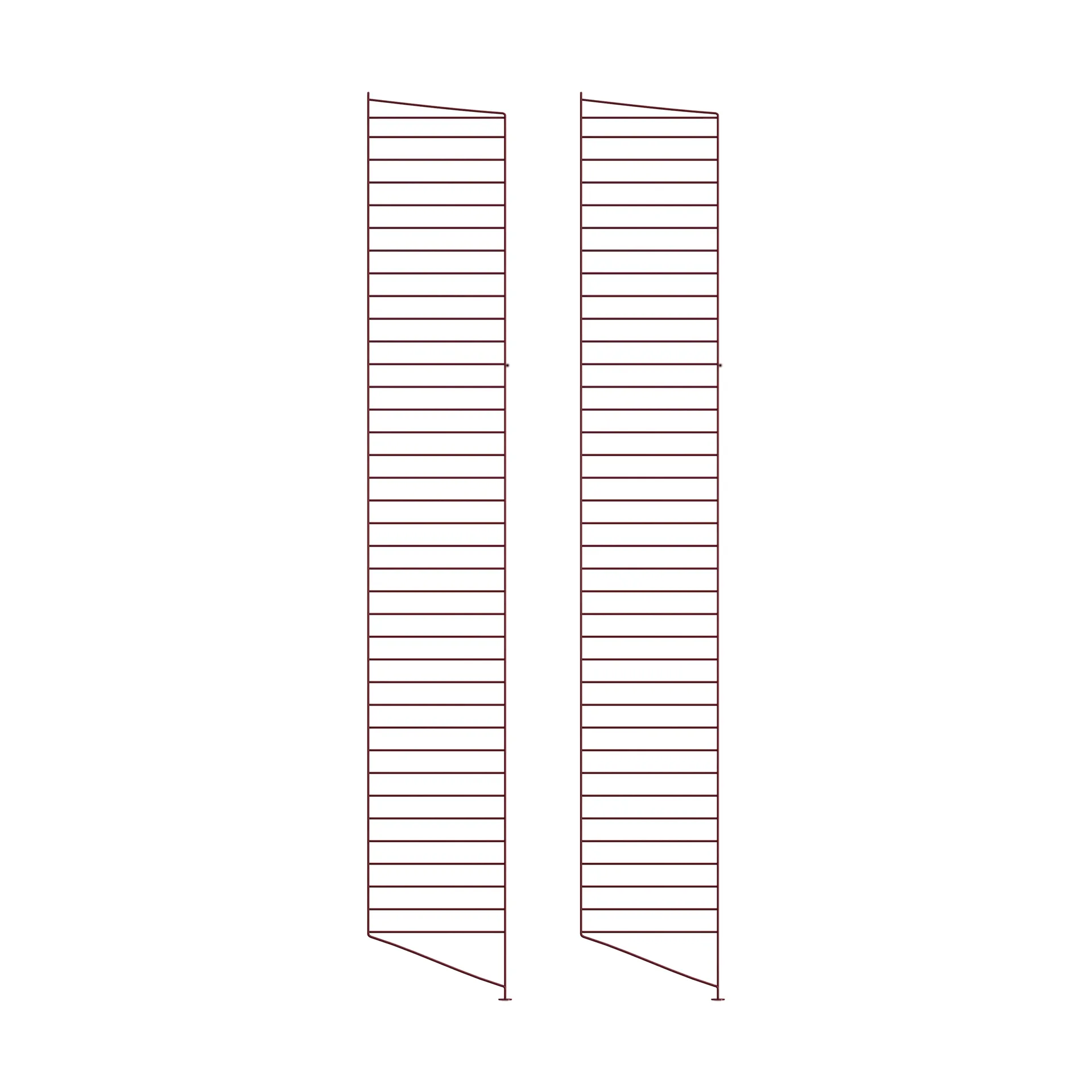 String String lattiakaide Tummanpunainen, 200x30 cm, 2-pack
