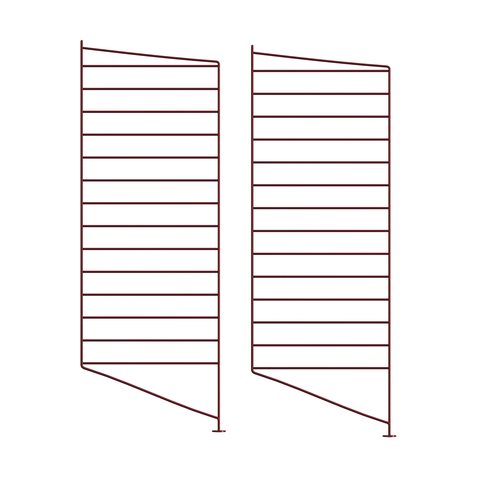 String String lattiakaide Tummanpunainen, 85x30 cm, 2-pack