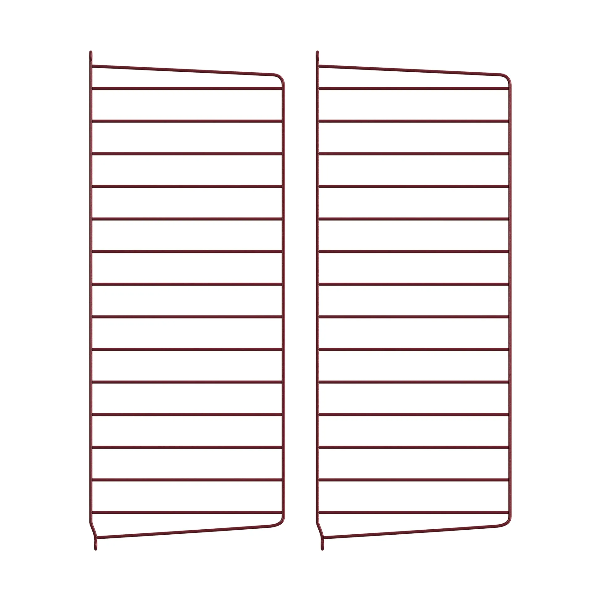 String String seinäpääty Tummanpunainen, 75x30 cm, 2-pack