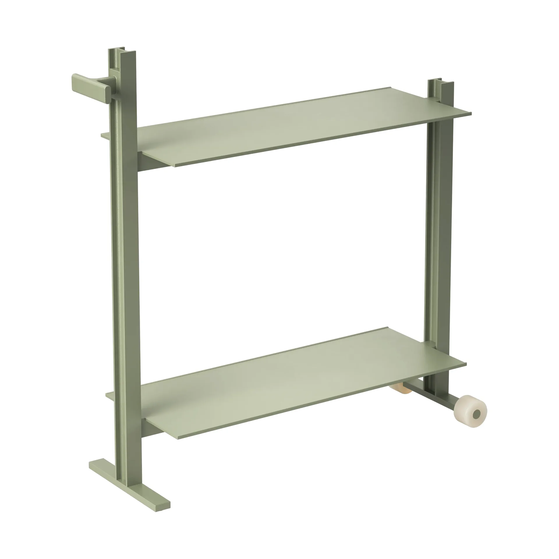 Museum Museum Trolley tarjoiluvaunu Vihreä, 74,5x77,5x24 cm