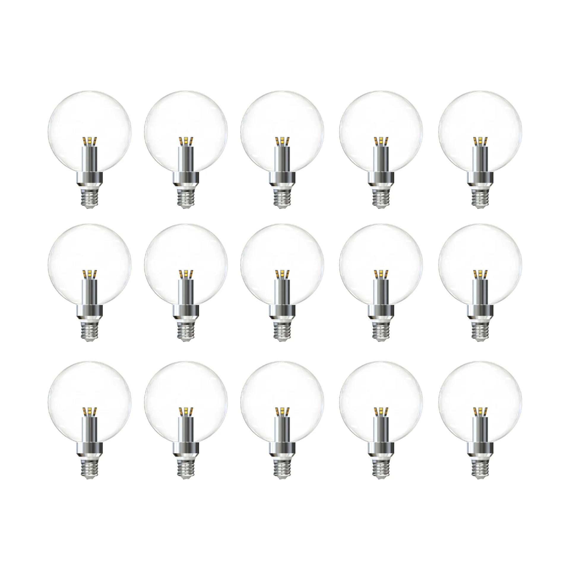 Flos LED-globe retrofit himmennettävä valonlähde E27 15-pakkaus 2500 K 170 lm 3 W