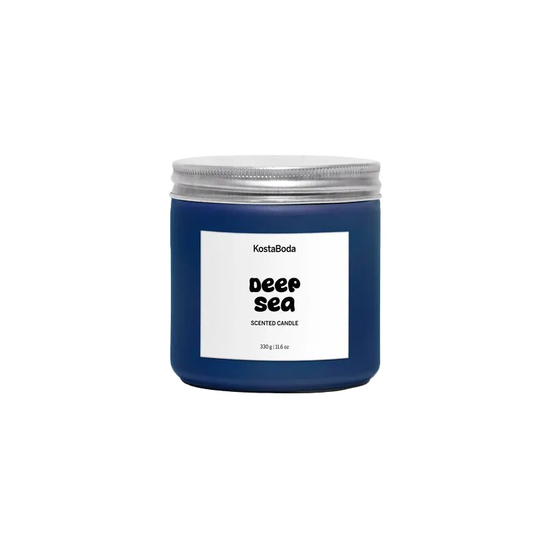 Kosta Boda Mind tuoksukynttilä Deep sea, 330 g