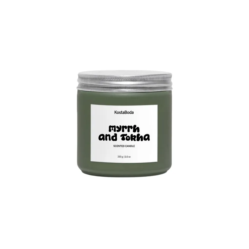 Kosta Boda Mind tuoksukynttilä Myrrh & Tohka, 330 g