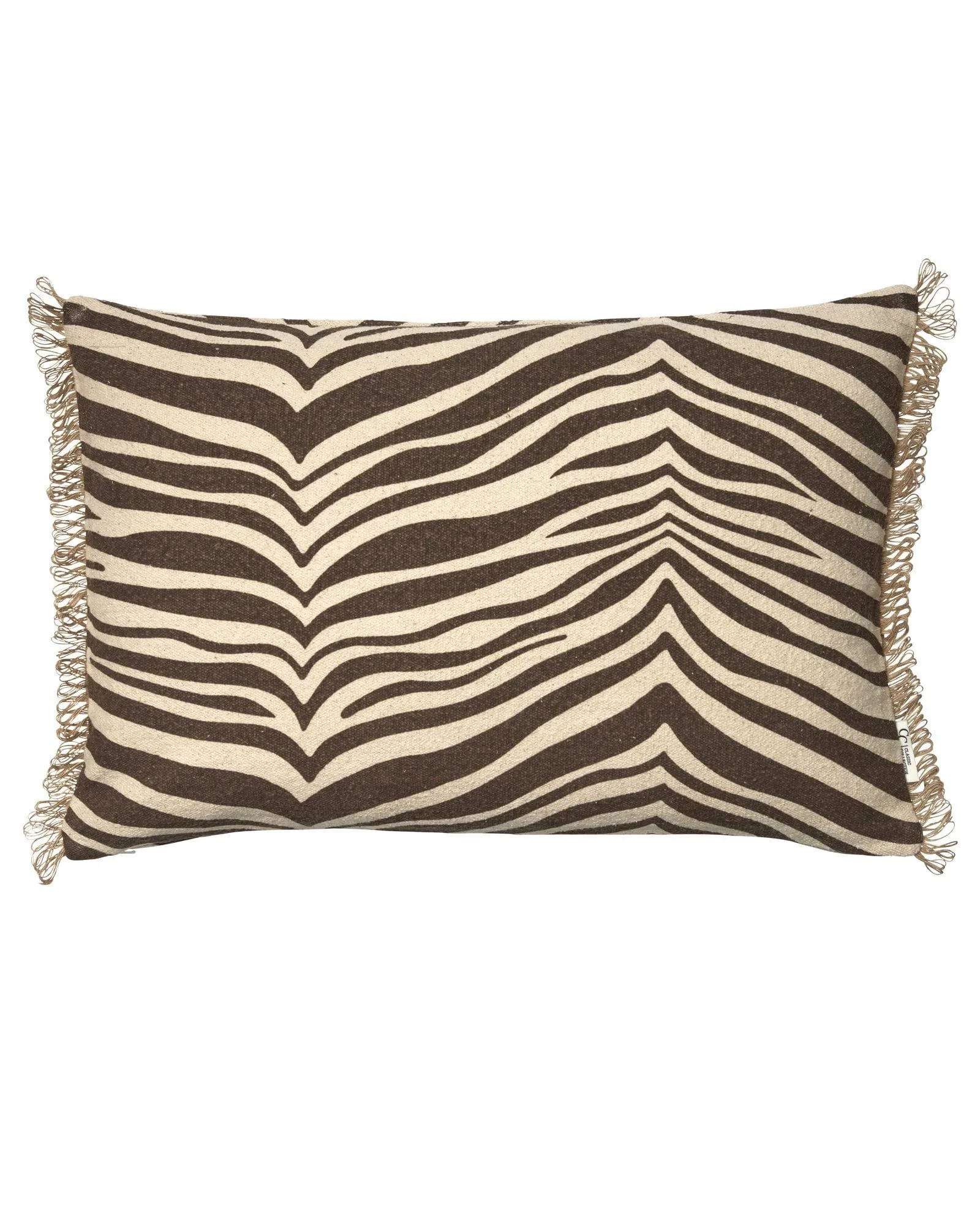 Classic Collection Zebra tyyny Ruskea-luonnonvärinen, 40x60 cm