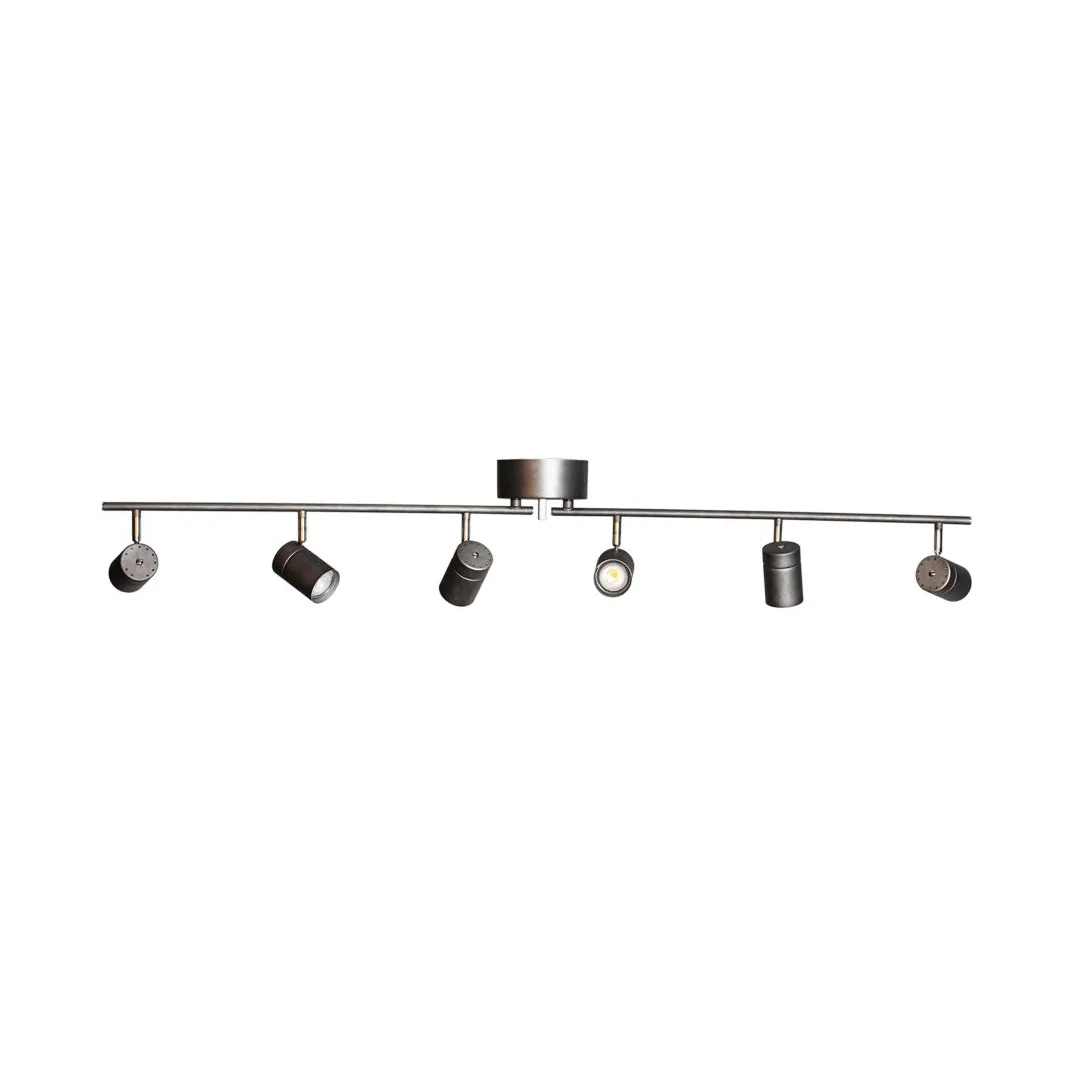 By Rydéns Correct 6 kattospottivalaisin 124 cm teräksenharmaa