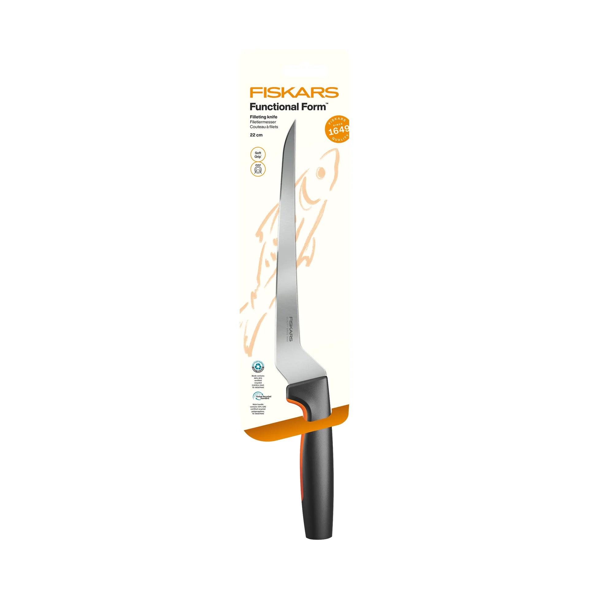 Fiskars Functional Form fileointiveitsi Ruostumaton teräs