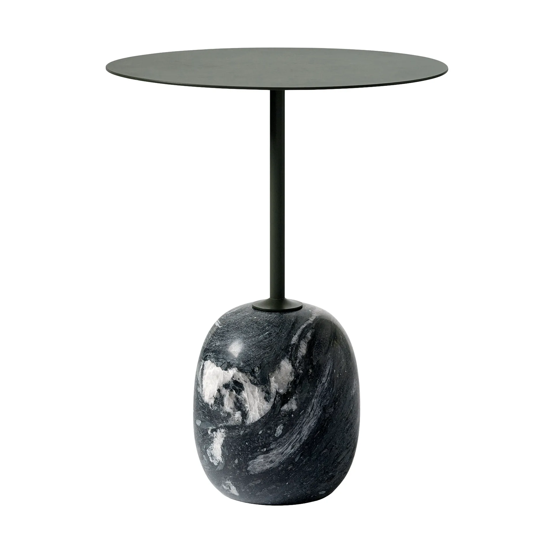 &Tradition Lato pöytä LN8 Deep green-verde grigio, Ø40x50 cm