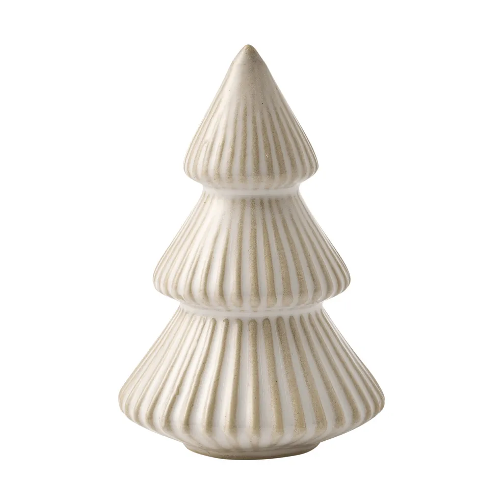 Lene Bjerre Mythel tree koriste Valkoinen, Ø6,5xK9,8 cm