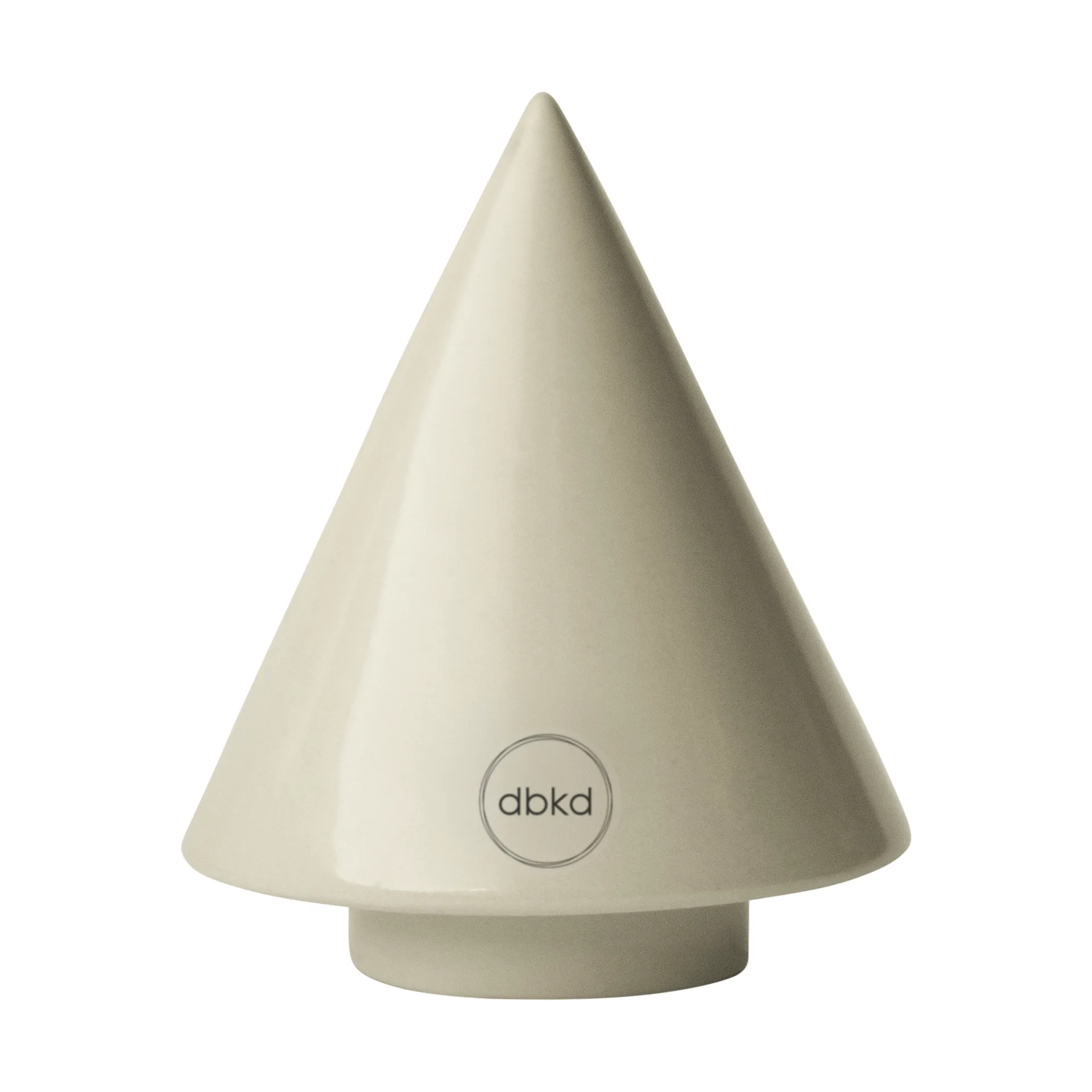 DBKD Peak puukoriste Kiiltävä creme, Ø9 cm