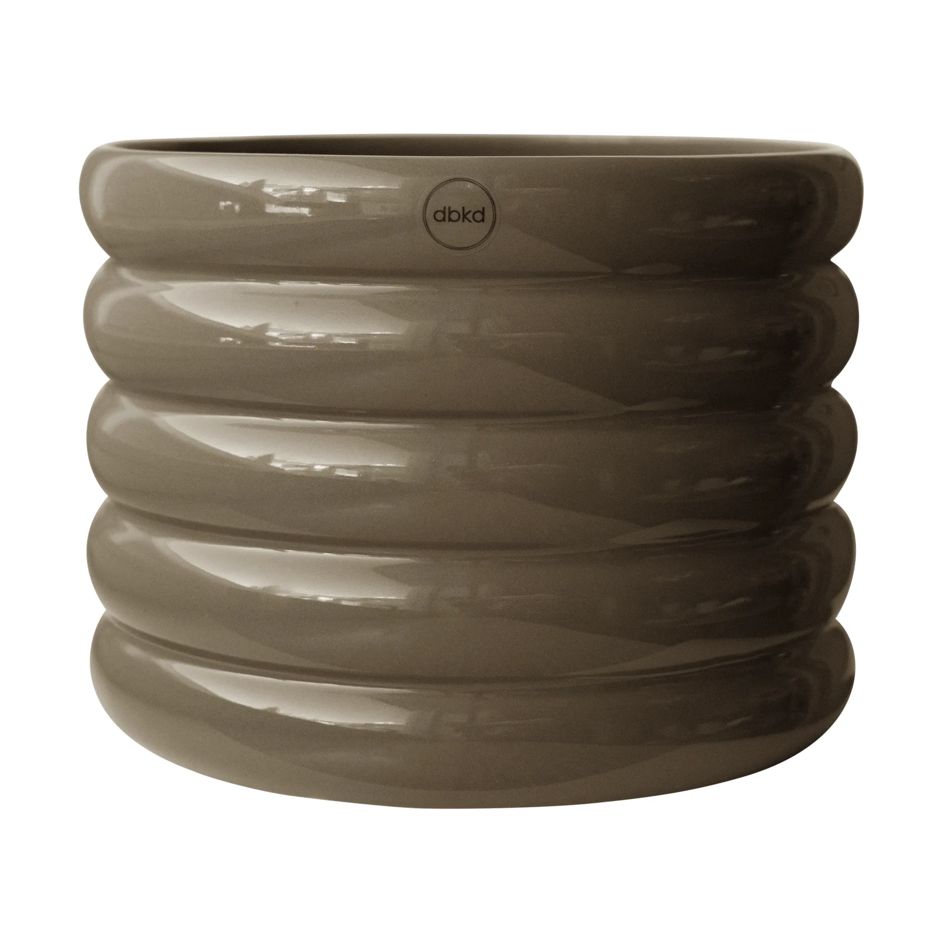 DBKD Mud kiiltävä ruukku Ø20 cm