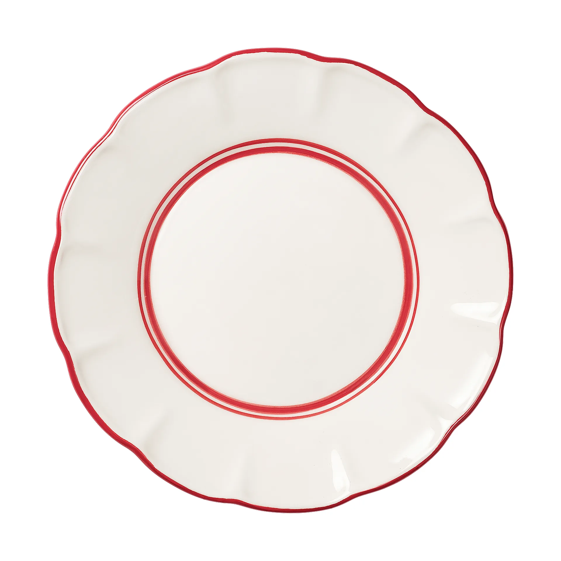 Pick a Poppy Bistro lautanen Red, 28 cm