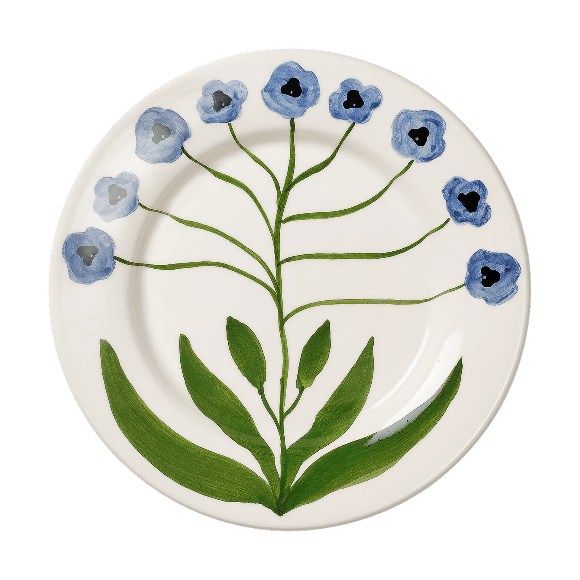 Pick a Poppy Madelen Möllard Pansy salaattiastia Blue, 22 cm